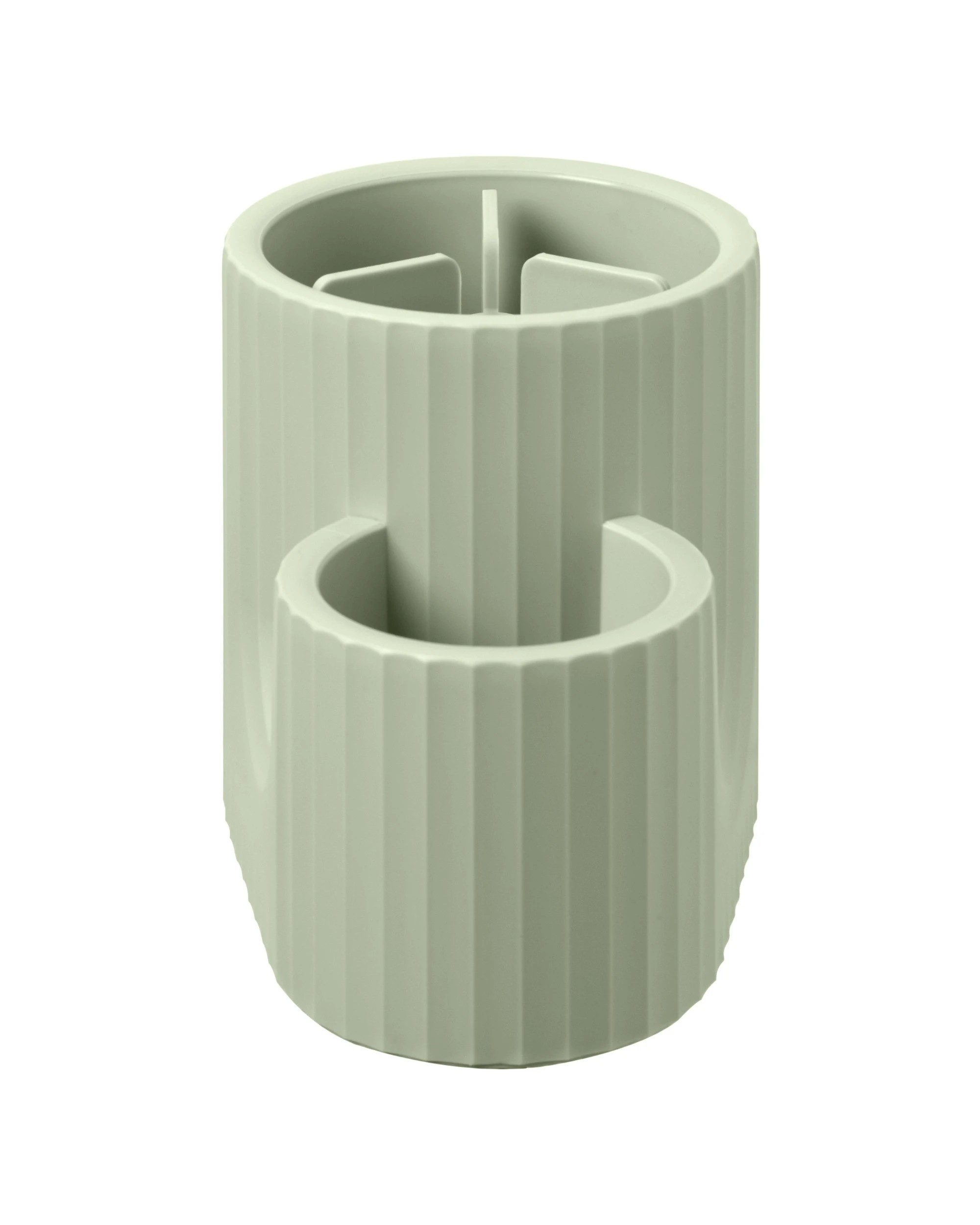 3 Gourmet Kitchen Modern Cactus Utensil Organiser 21.3x13.5x15cm - Avacado Green, 3 of 5