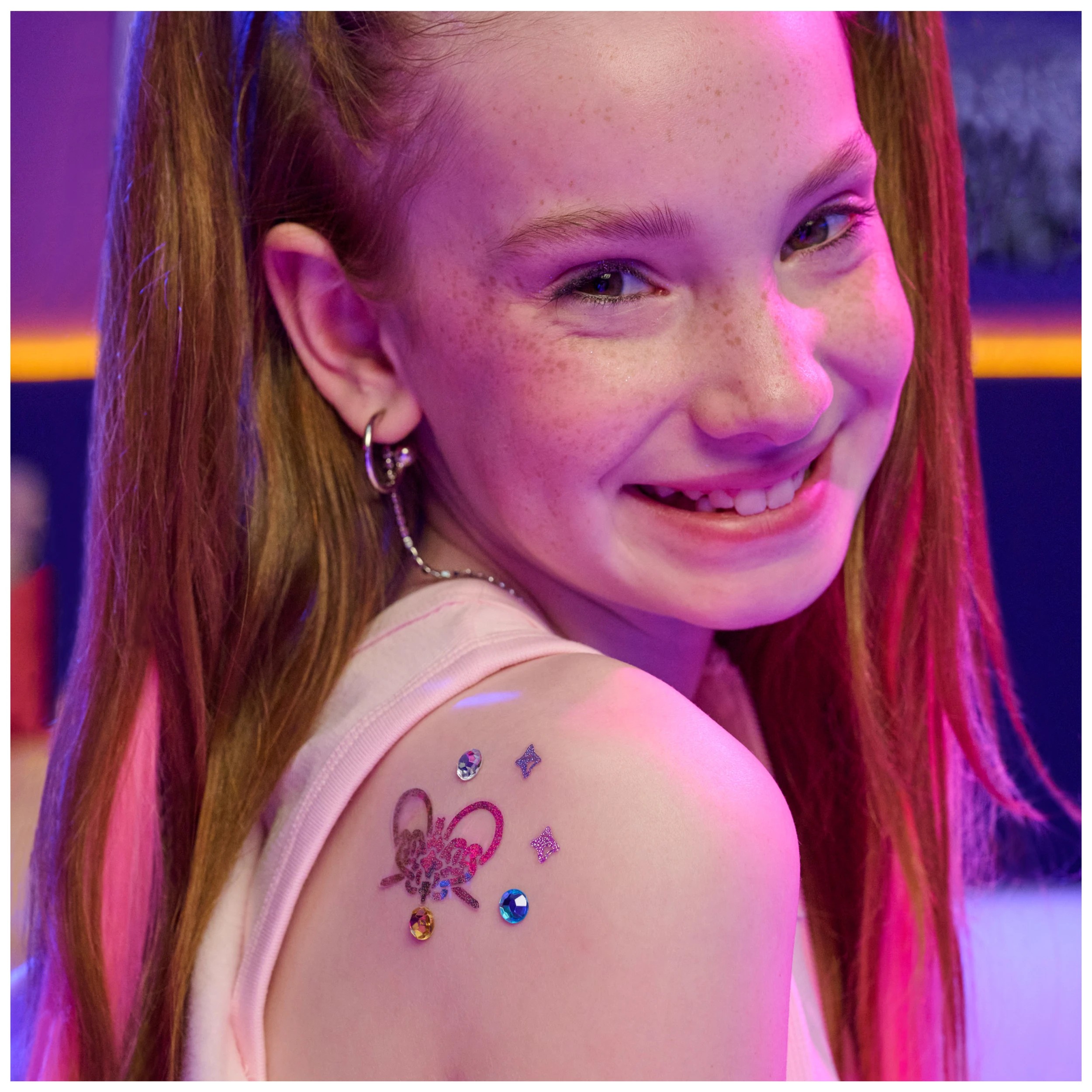 6 KPop Demon Hunters Cool Maker Body Art - Shimmer Foil Tattoos, 6 of 9