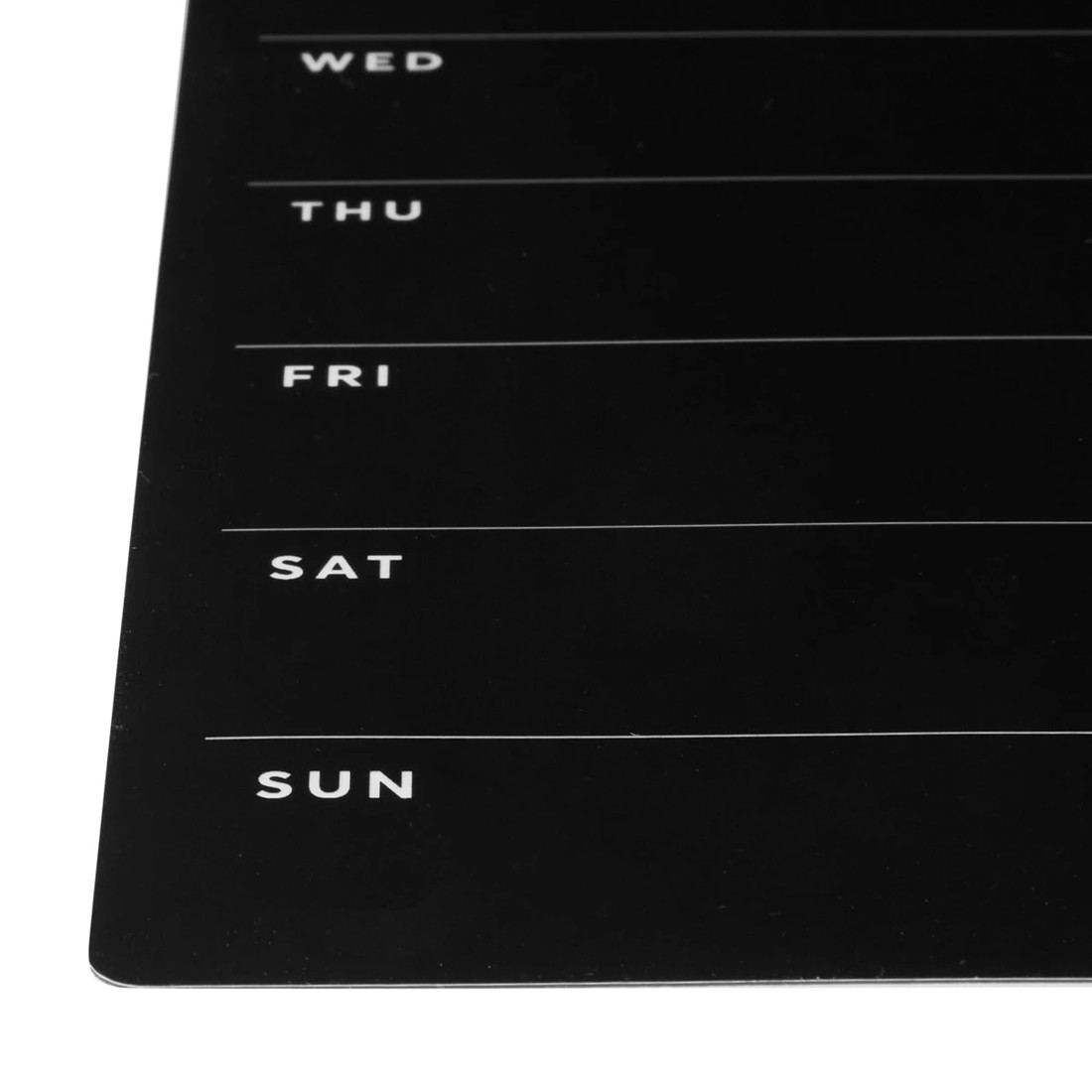 6 Weekly Magnetic Planner - Black, 6 of 8
