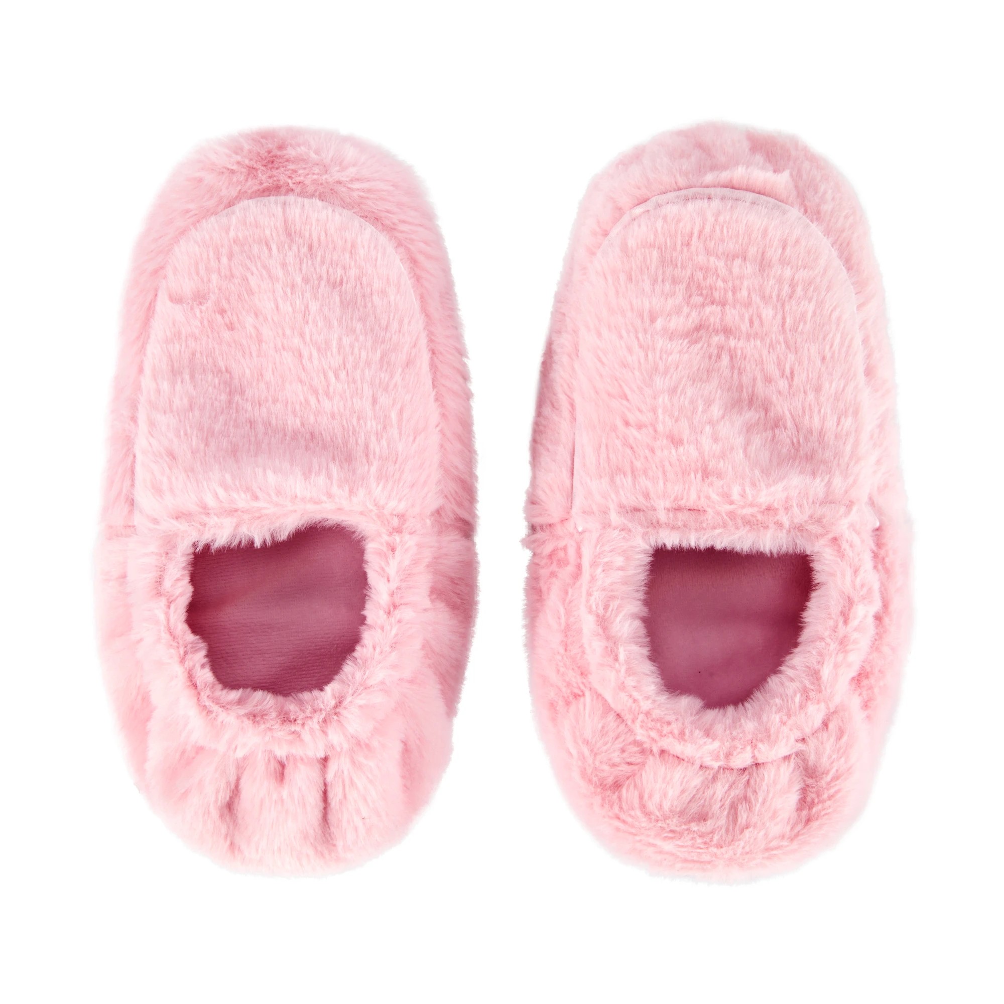 2 OXX Essentials Heat Up Feet Warmers - Pink Moccasins, 2 of 5