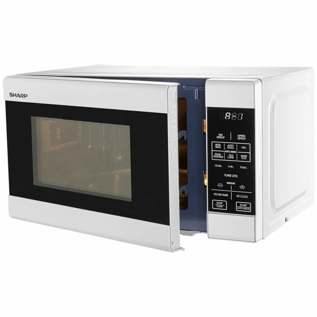 3 Sharp 750W Compact Microwave Oven, 3 of 4
