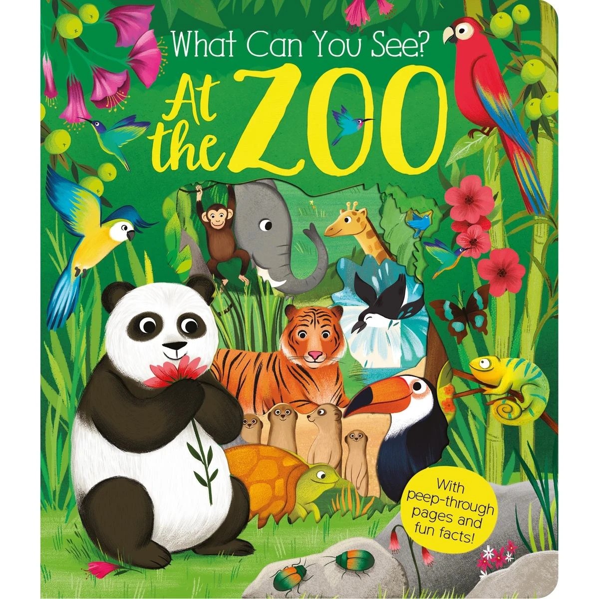 1 What Can You See? At the Zoo - Book, 1 of 1