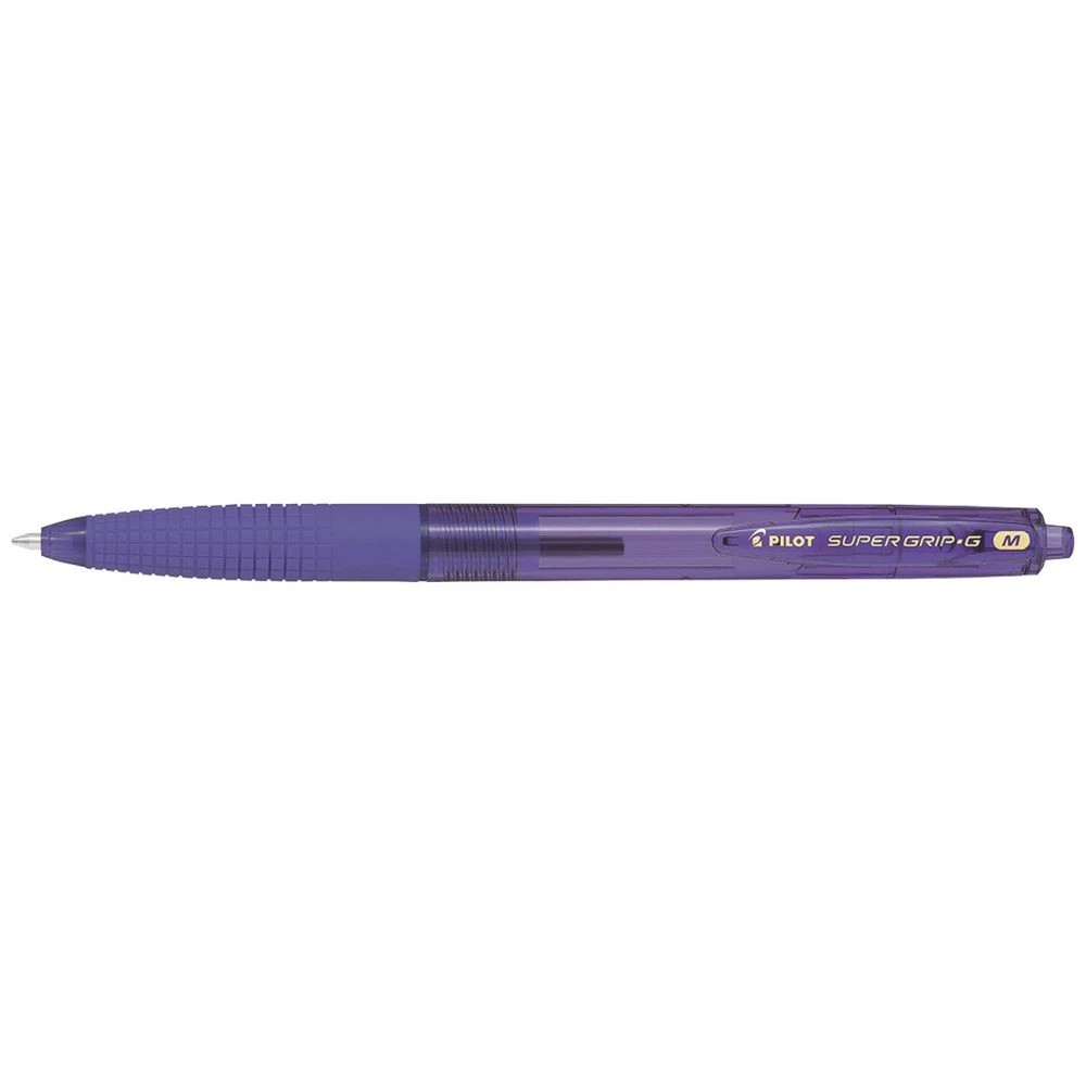 1 PILOT Super Grip G Ballpoint Pen 1mm Violet, 1 of 4