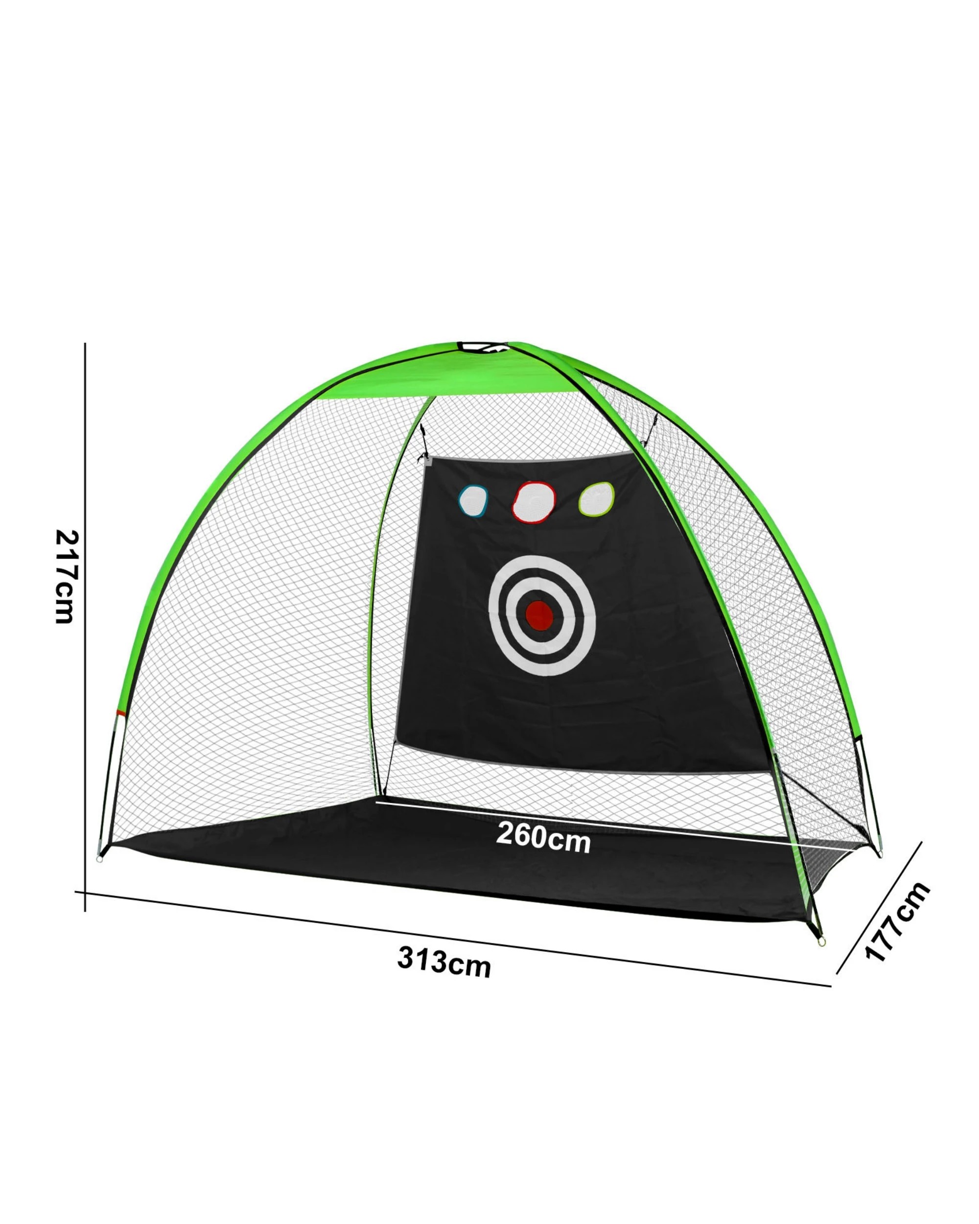 2 Advwin 10x7ft Golf Practice Net with Target - Black, 2 of 6