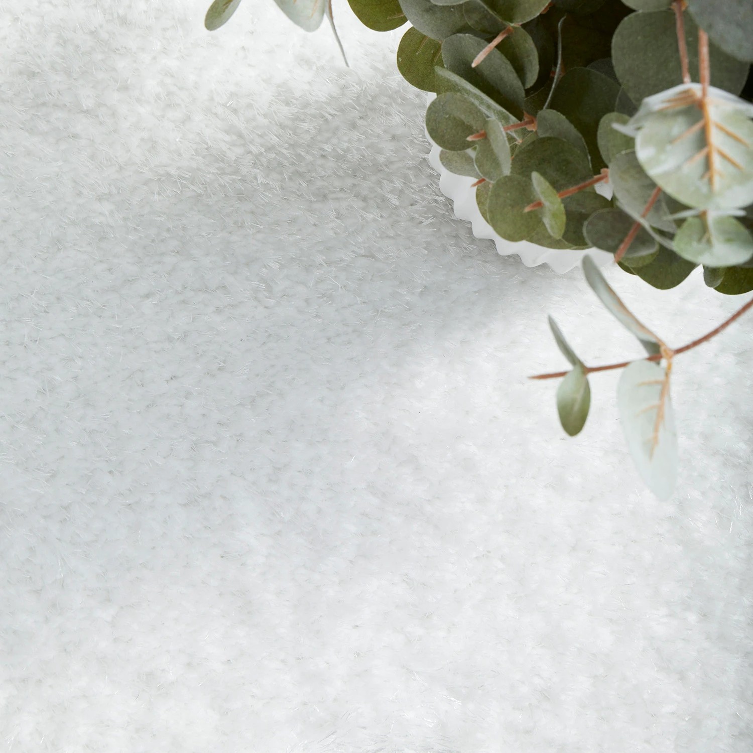 9 Common Ground Rugs Sienna 290x200cm - Large Power Loomed Floor Rug - White, 9 of 9