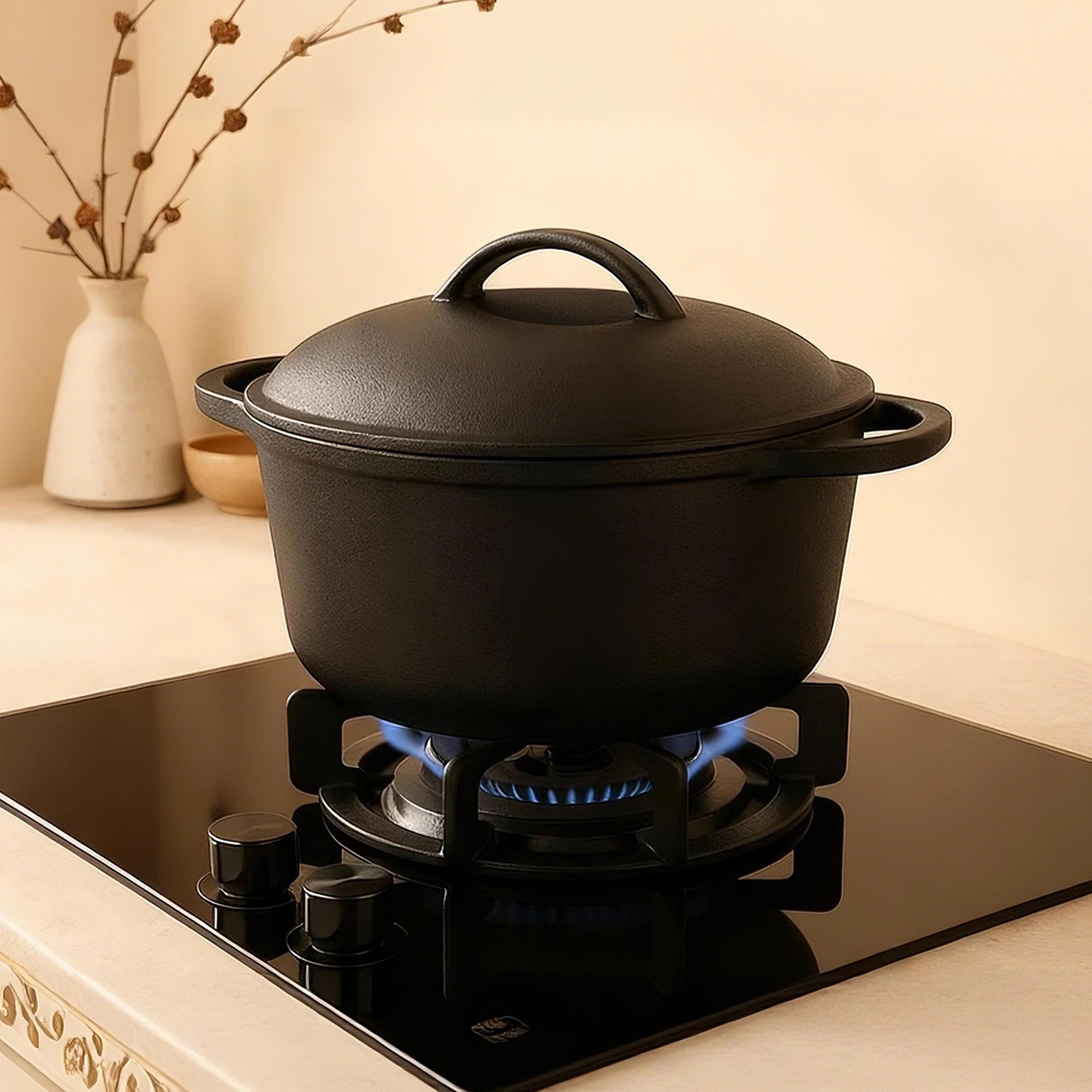 7 Toque 6.6L Cast Iron Dutch Oven, 7 of 9