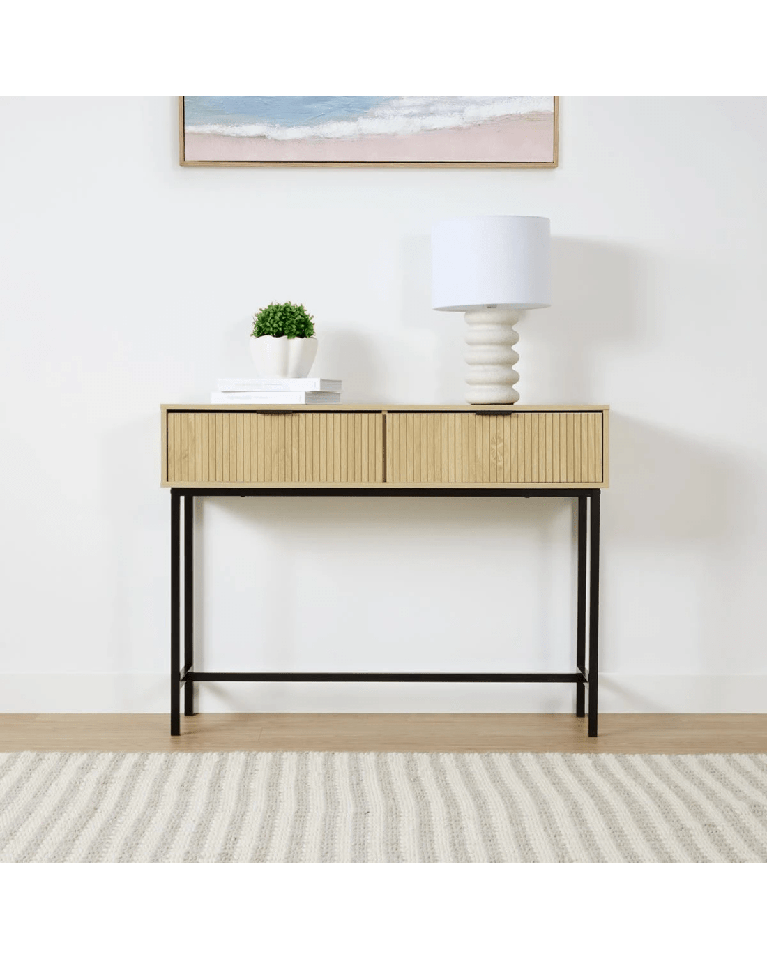 1 Isla Hall Table, 1 of 9