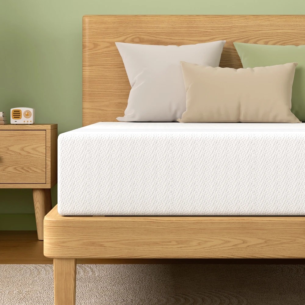 2 BedStory King Memory Foam Mattress 20cm Cooling Gel Foam Mattress in a Box Medium - King Bed - White, 2 of 6