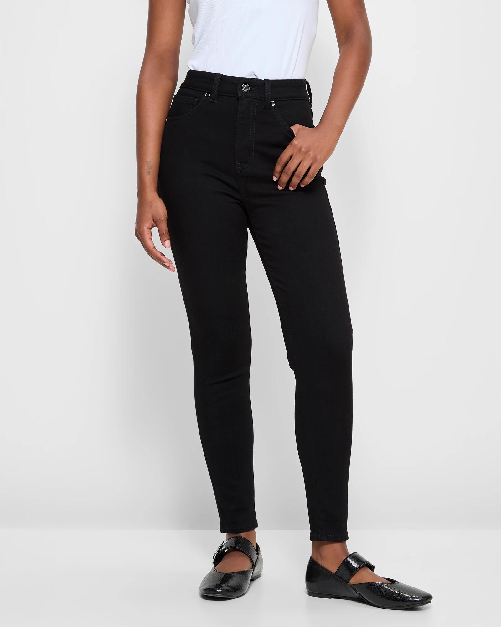 2 Target Petites Ankle Length Skinny Denim Jeans - Sophie BLACK, 2 of 5