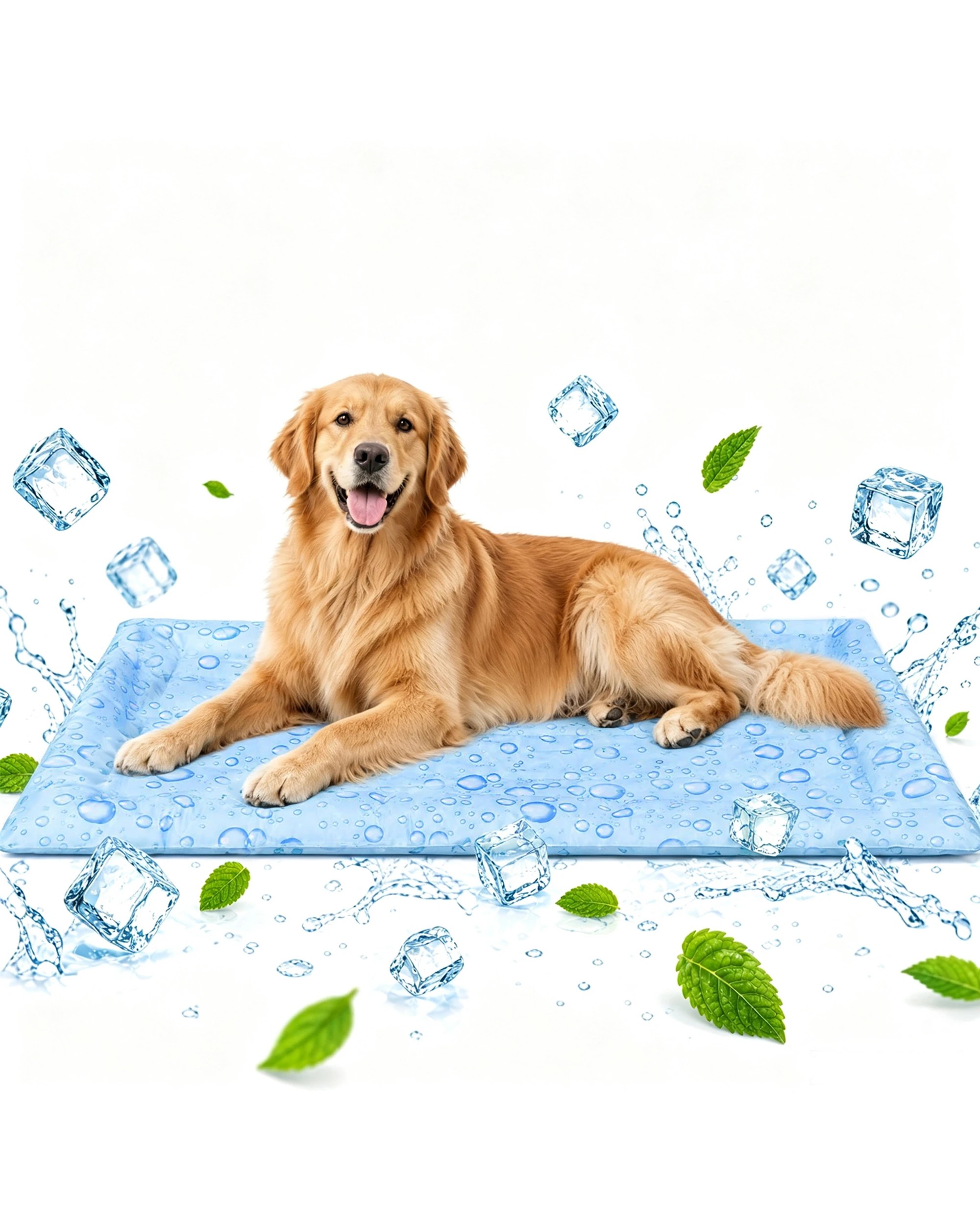 1 Advwin Cooling Pet Bed Pet Cooling Mat Gel Dog Cat Self-cool Puppy Pad Bed Summer, 1 of 9