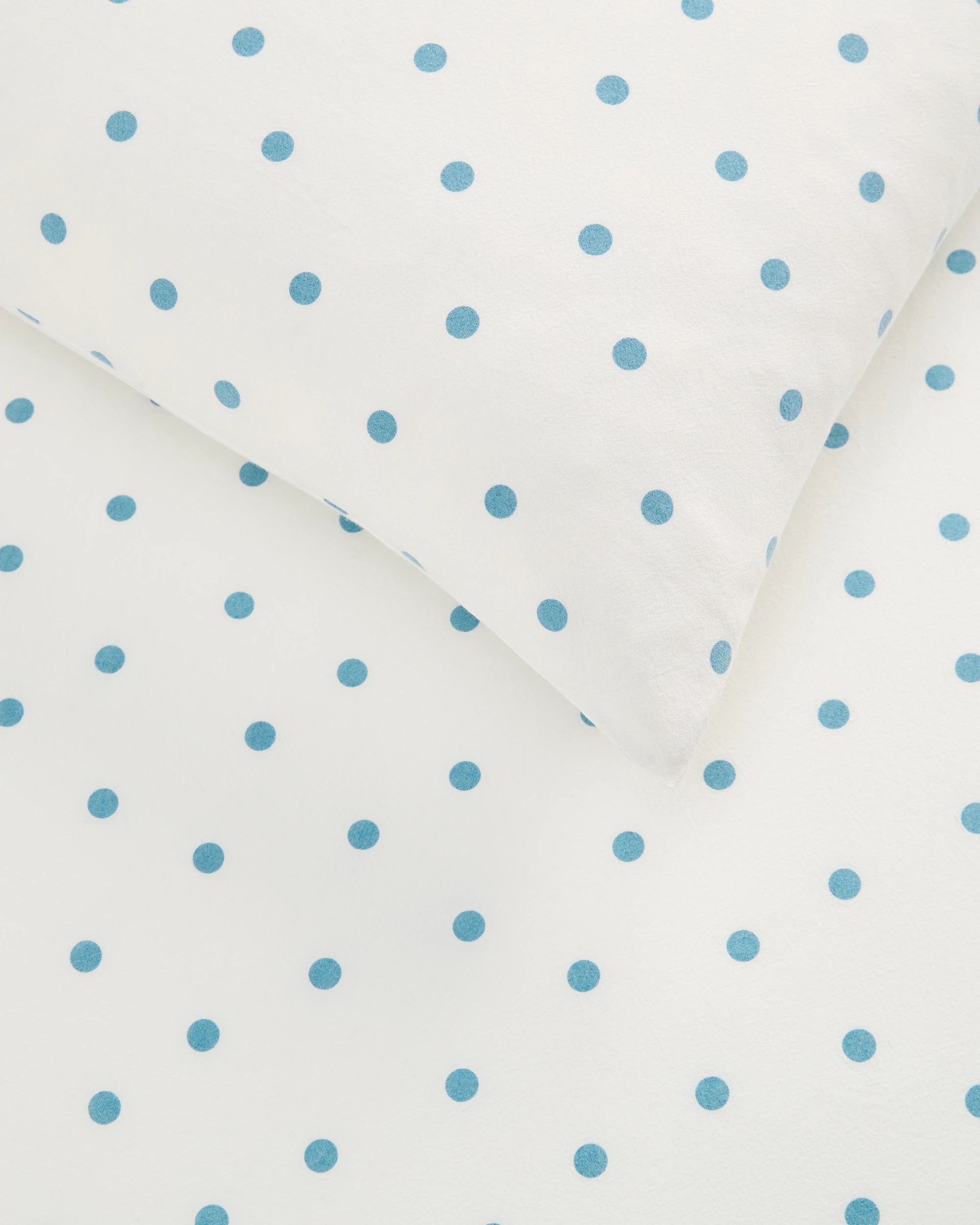 3 Arlo Polka Dot Stonewash 2 Pack Cotton Standard Pillowcase - One Size - Blue, 3 of 3