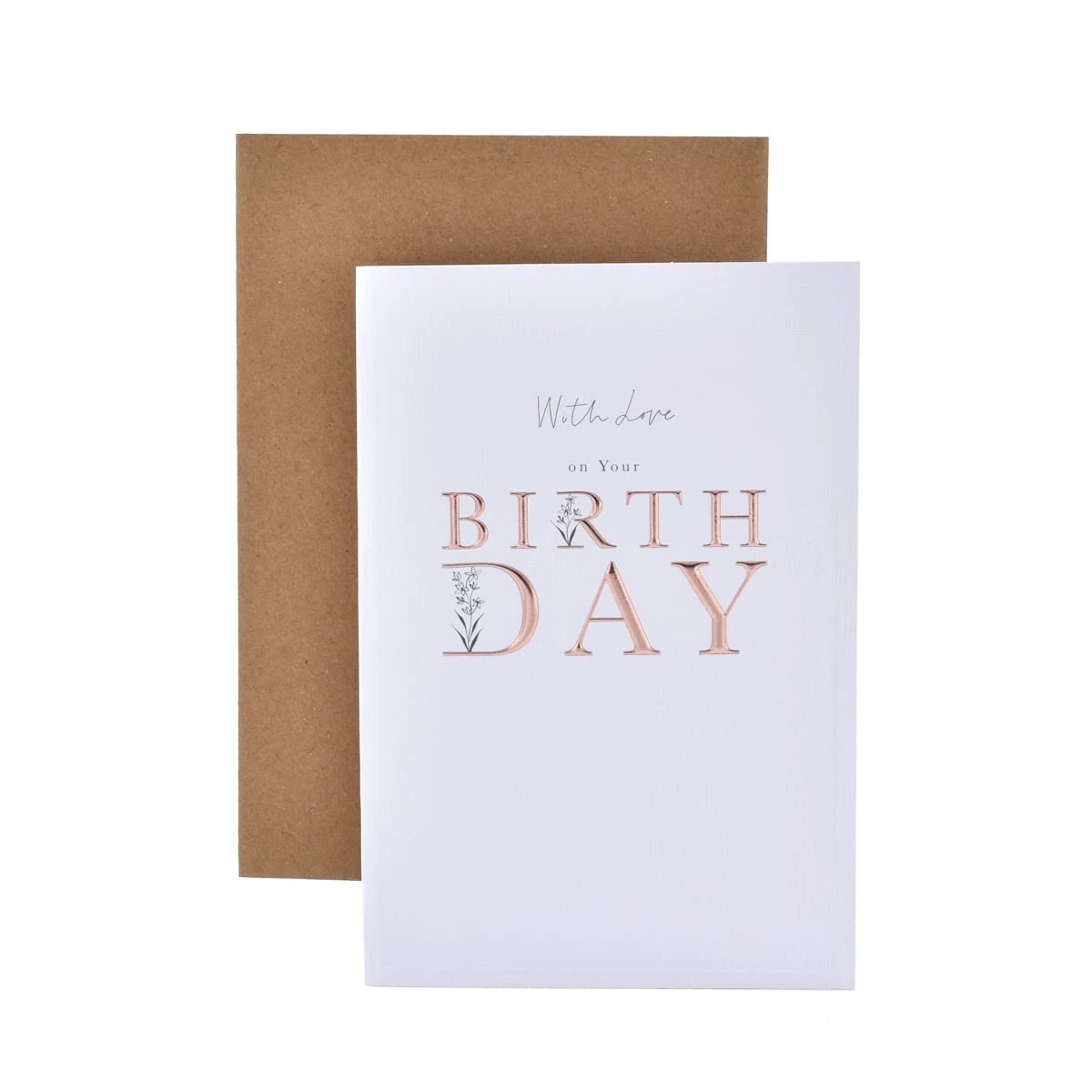 1 Hallmark Birthday Card - With Love, 1 of 3