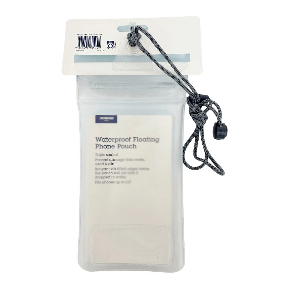 2 J.Burrows Waterproof Floating Phone Pouch, 2 of 3