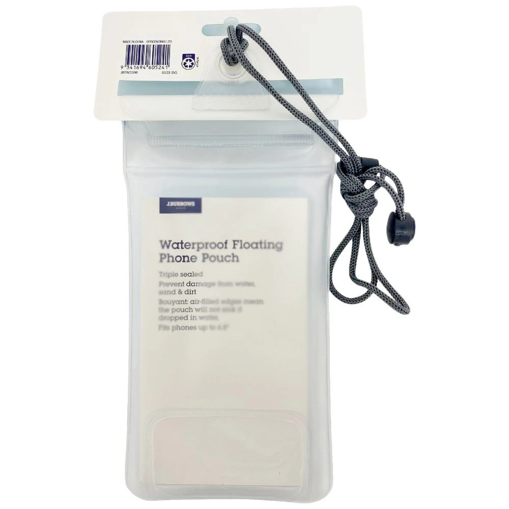 2 J.Burrows Waterproof Floating Phone Pouch, 2 of 3