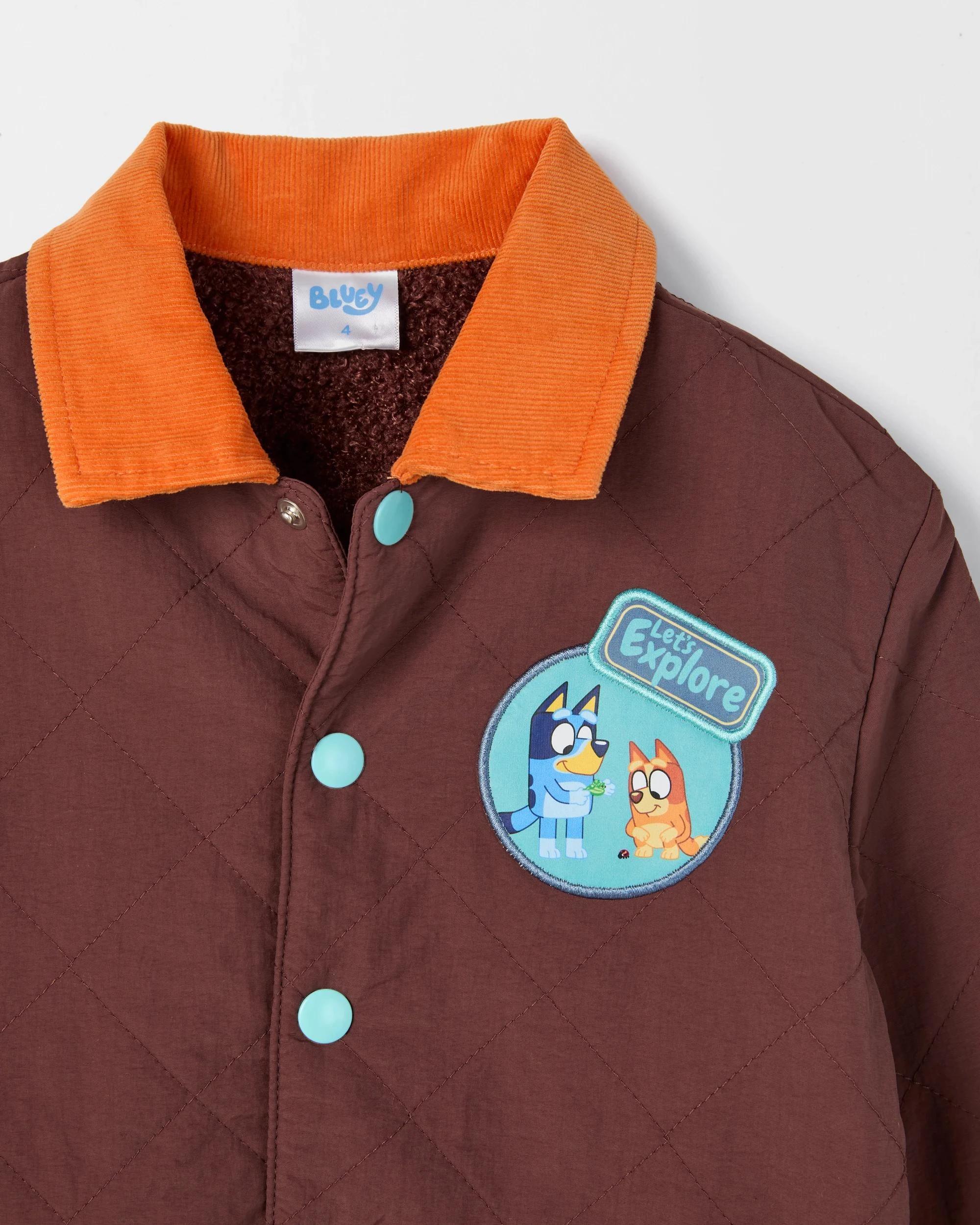 3 Bluey Quilted Jacket MULTI, 3 of 5