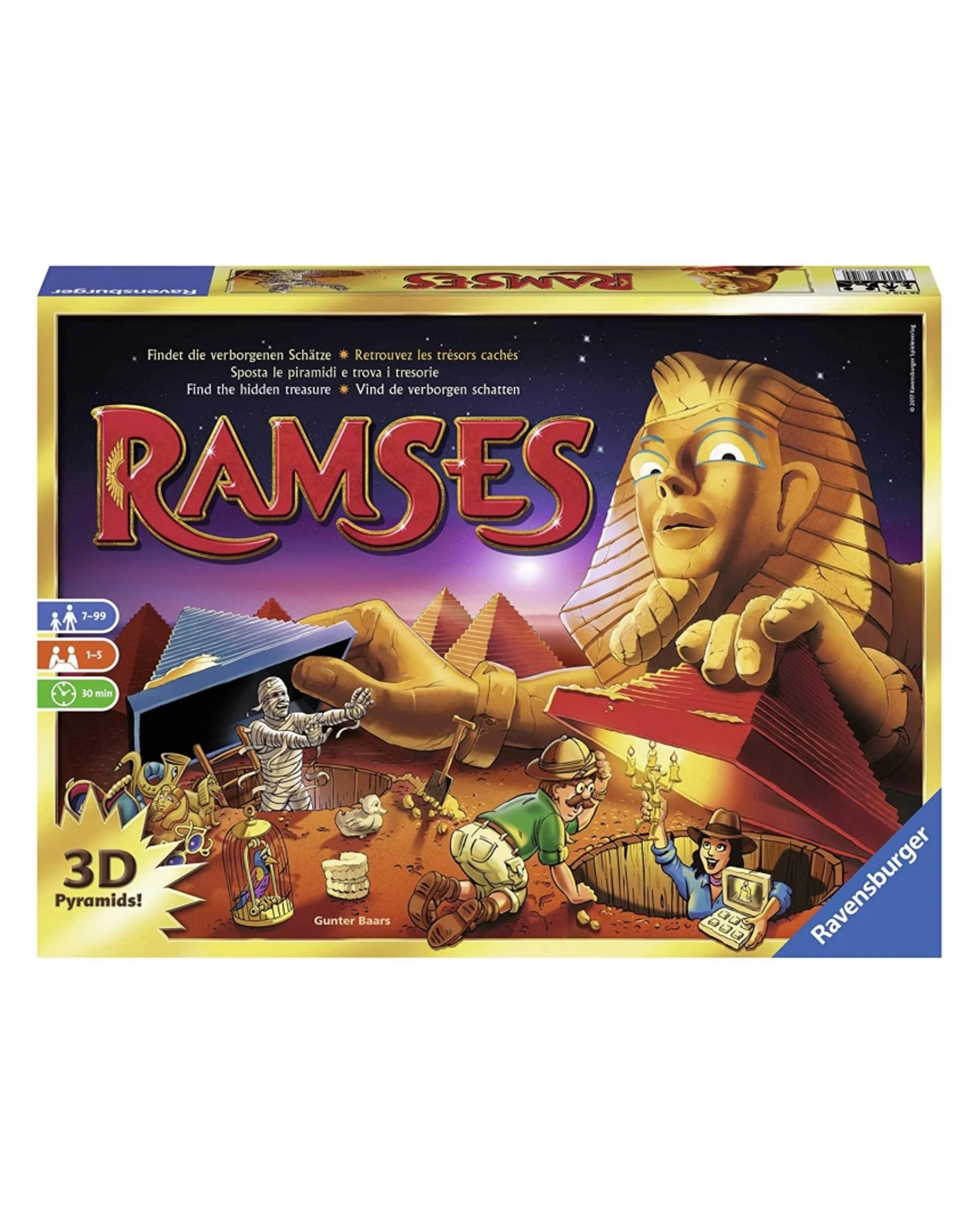 1 Ravensburger Ramses Board Game, 1 of 1