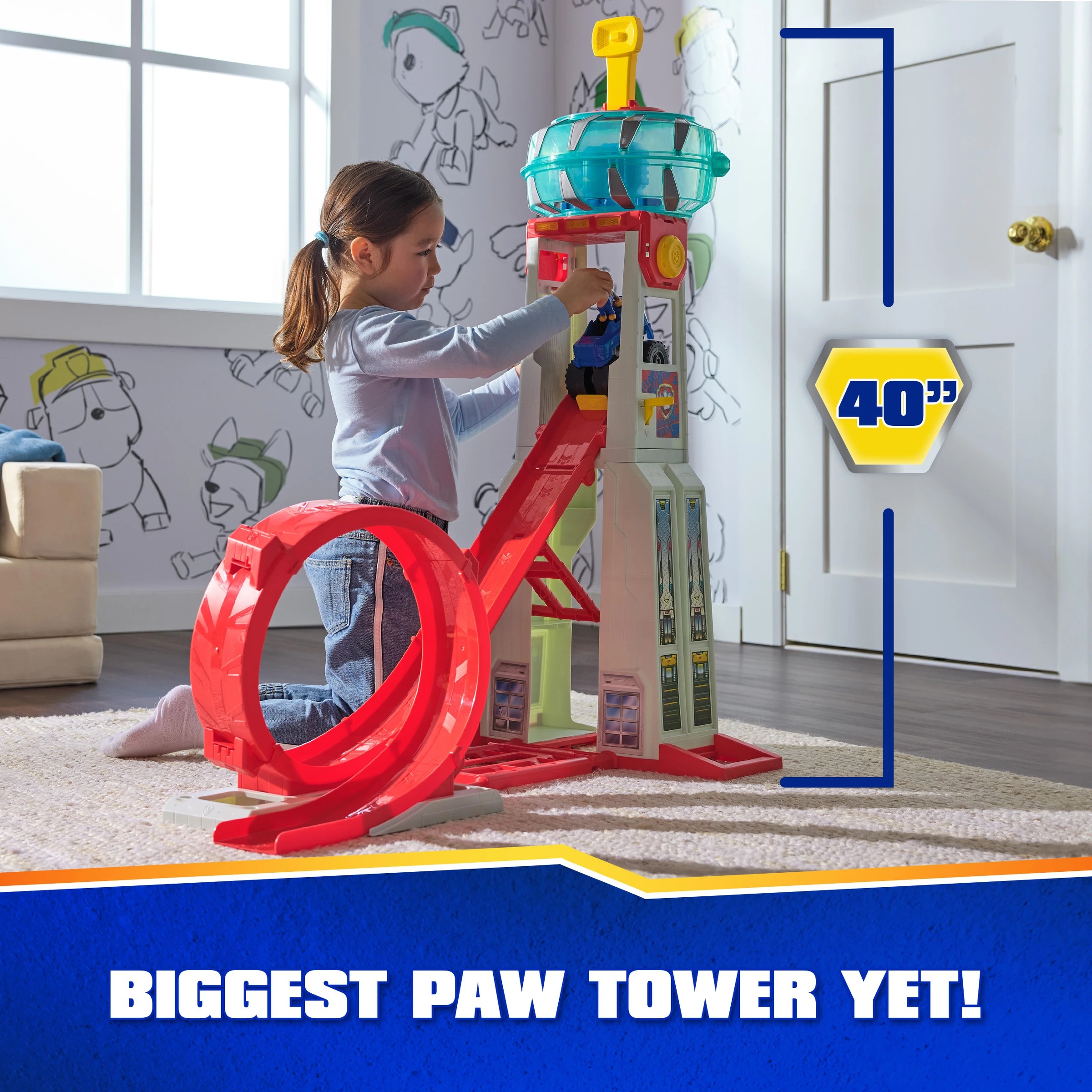 3 PAW Patrol Rescue Wheels Super Loop Tower HQ, 3 of 8