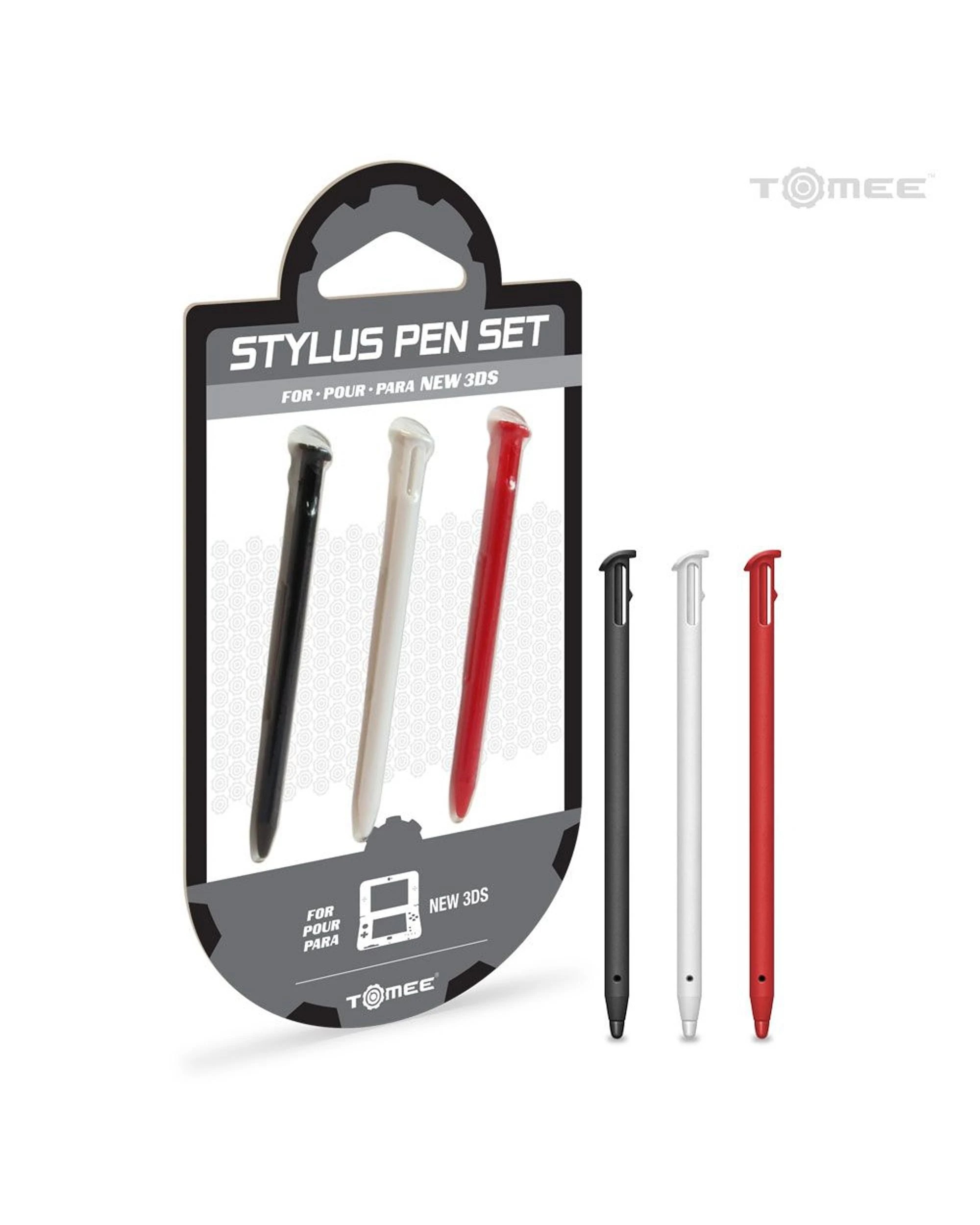 1 Tomee Stylus Pen Set 3 Pk For New Nintendo 3DS - Multi, 1 of 1