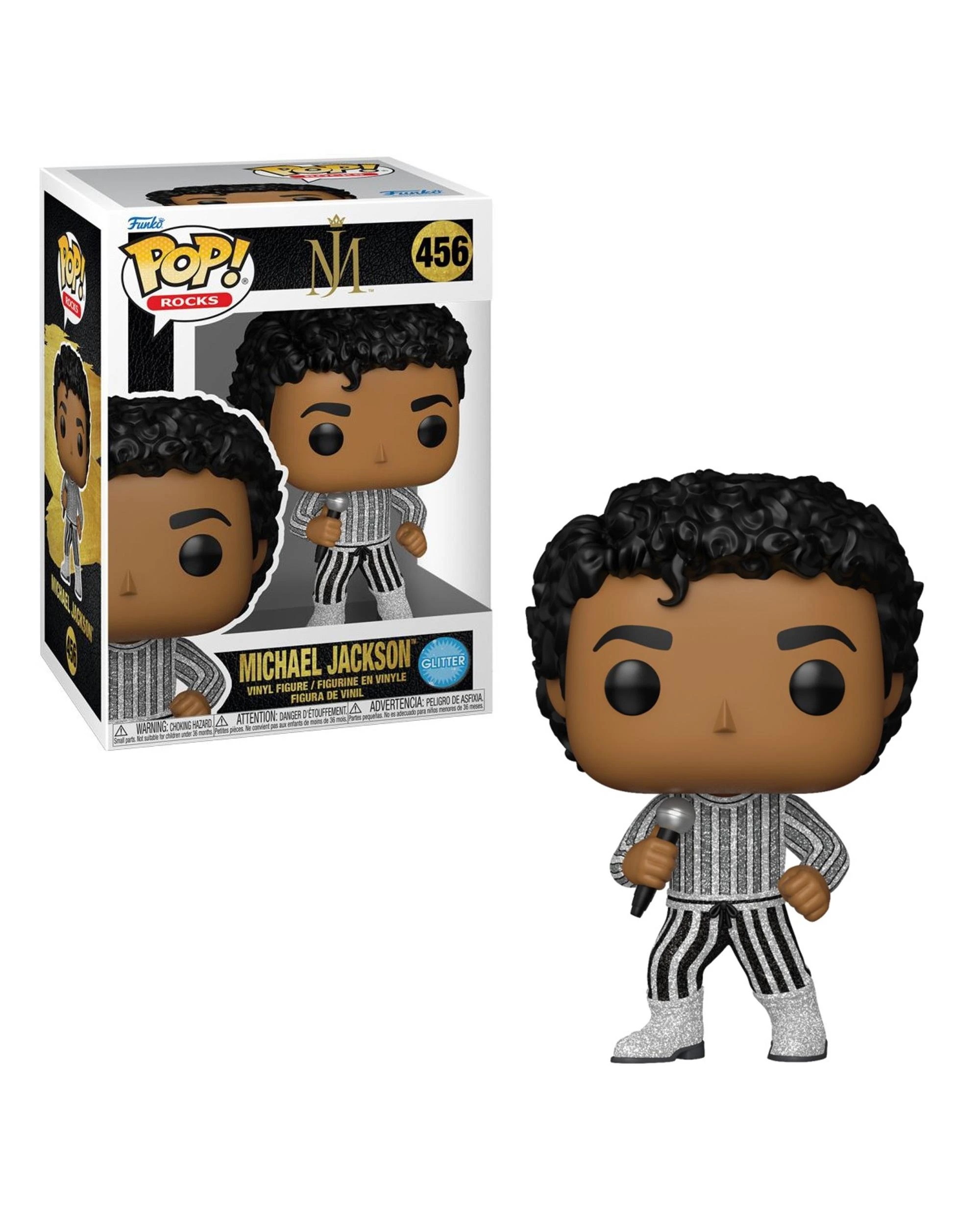 1 Michael Jackson Rock With You Diamond Glitter Funko POP! Vinyl, 1 of 3