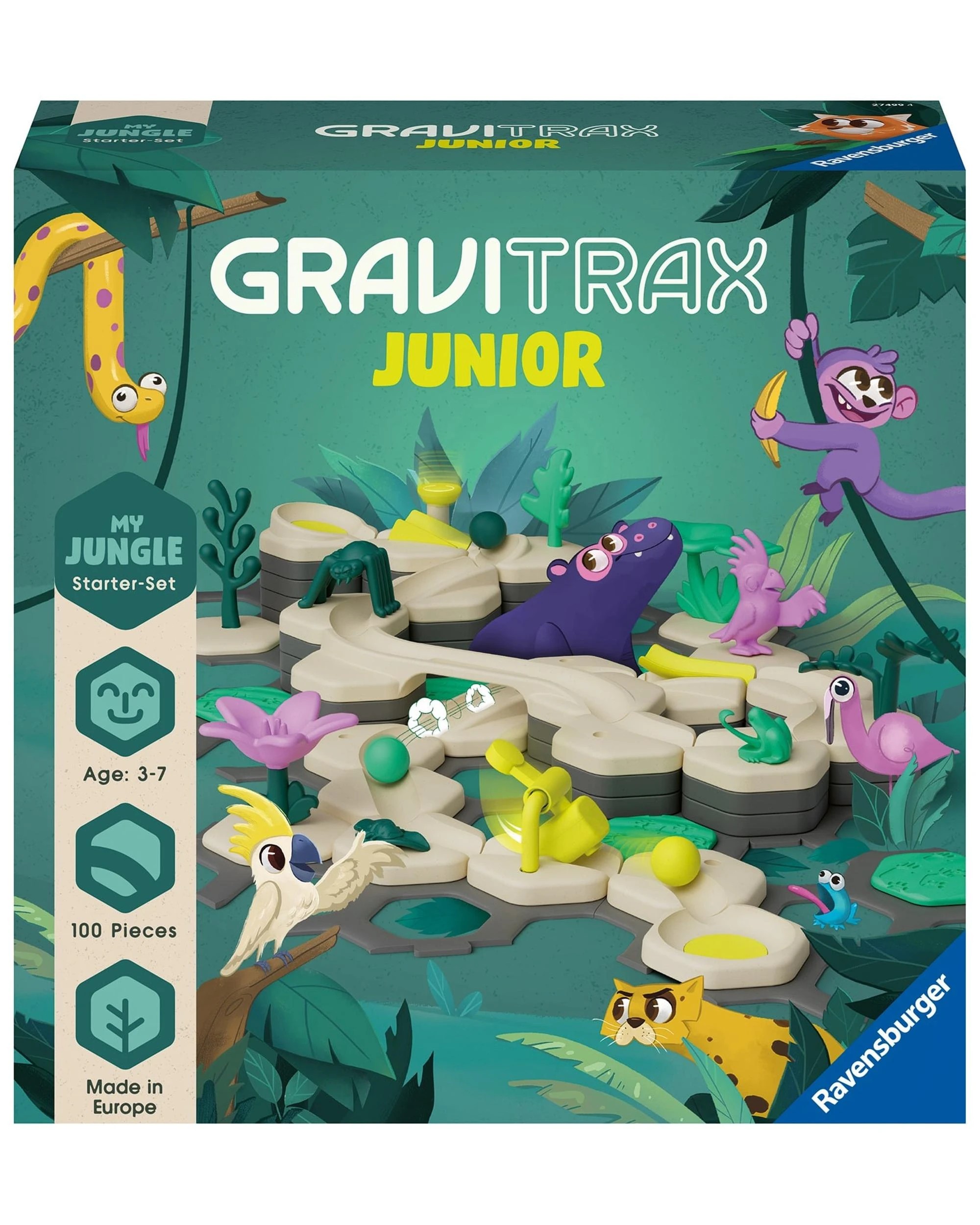 6 Ravensburger Gravitrax My Jungle Large Starter Set, 6 of 7