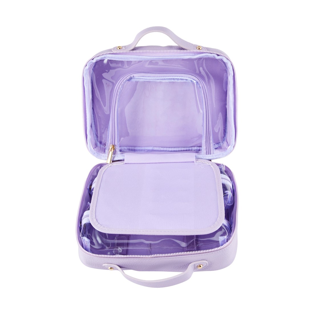 3 OXX Cosmetics Travel Bag - Purple, 3 of 6