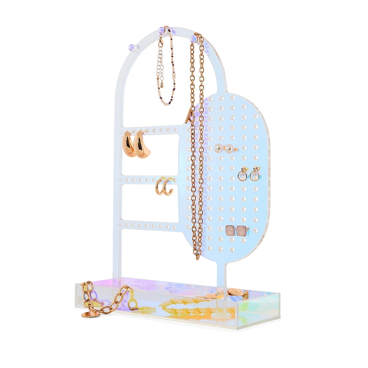 1 Iridescent Jewellery Stand, 1 of 8
