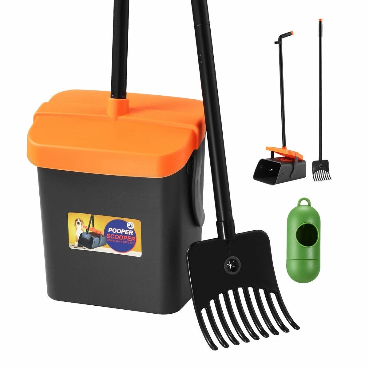 2 Pet Scene Pet Dog Pooper Scooper Doggie Poop Feces Pick Up, 2 of 2