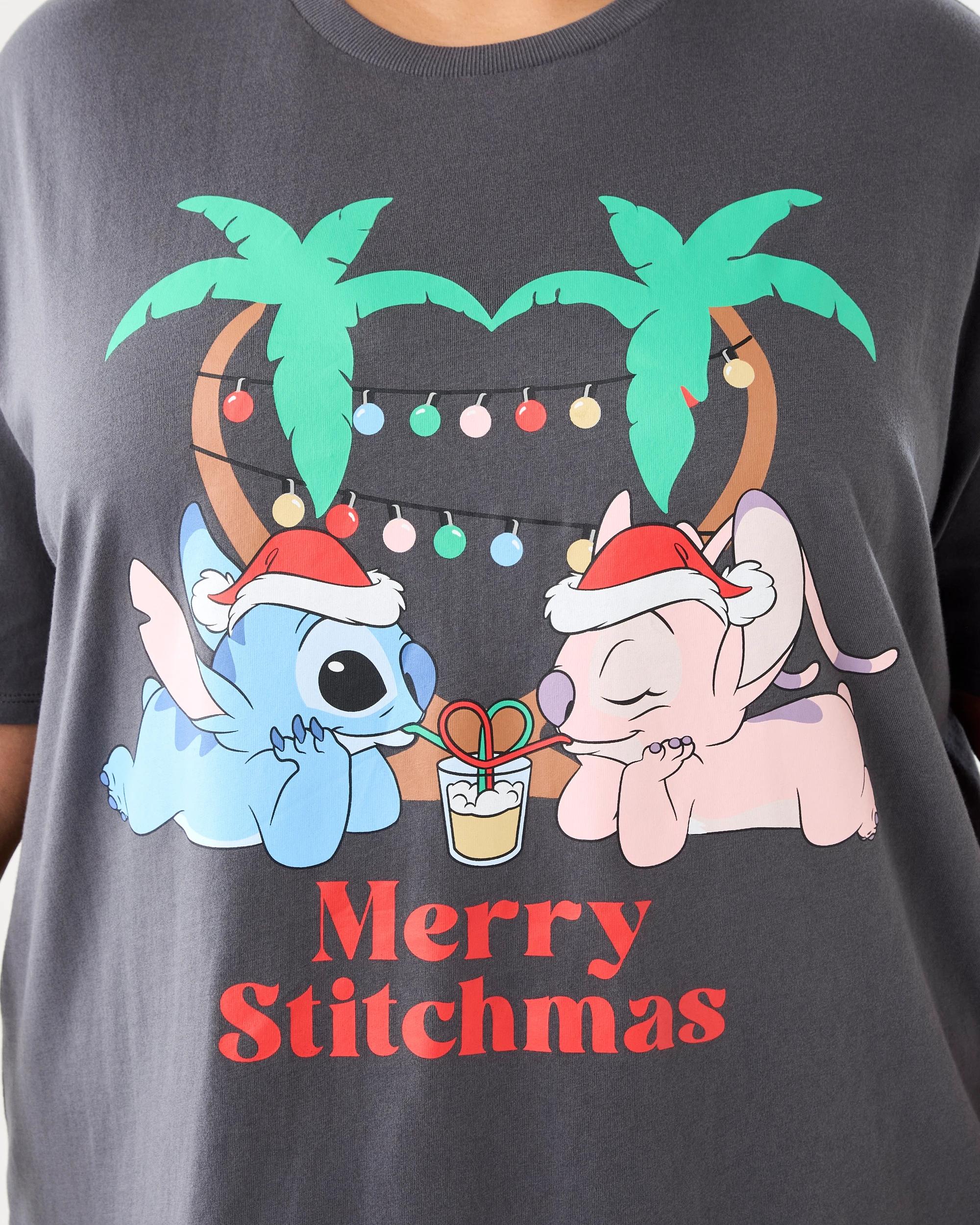 5 Curve Short Sleeve Stitch License Christmas T-shirt Stitch Mag, 5 of 5