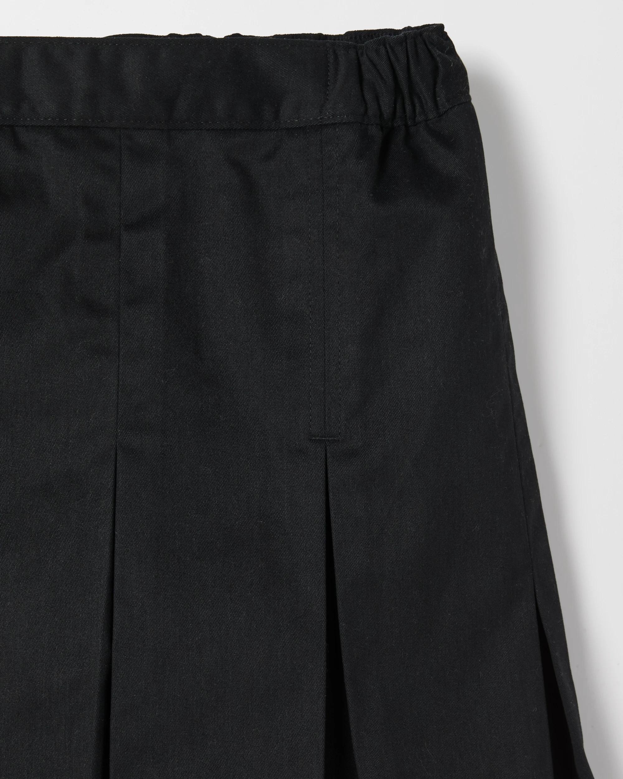 5 Target Kids Australian Cotton Blend School 2 Pack Drill Skort BLACK, 5 of 7