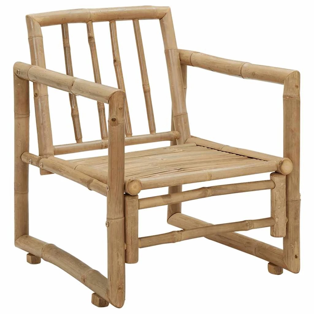 6 Vidaxl Outdoor Chair Bamboo Chair - Brown, 6 of 9
