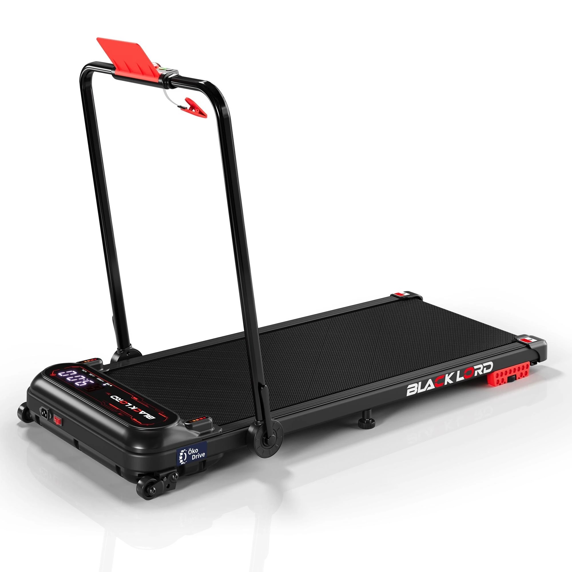 1 Black Lord Treadmill Electric Walking Pad Incline Shock Absorbers Foldable - Black, 1 of 10