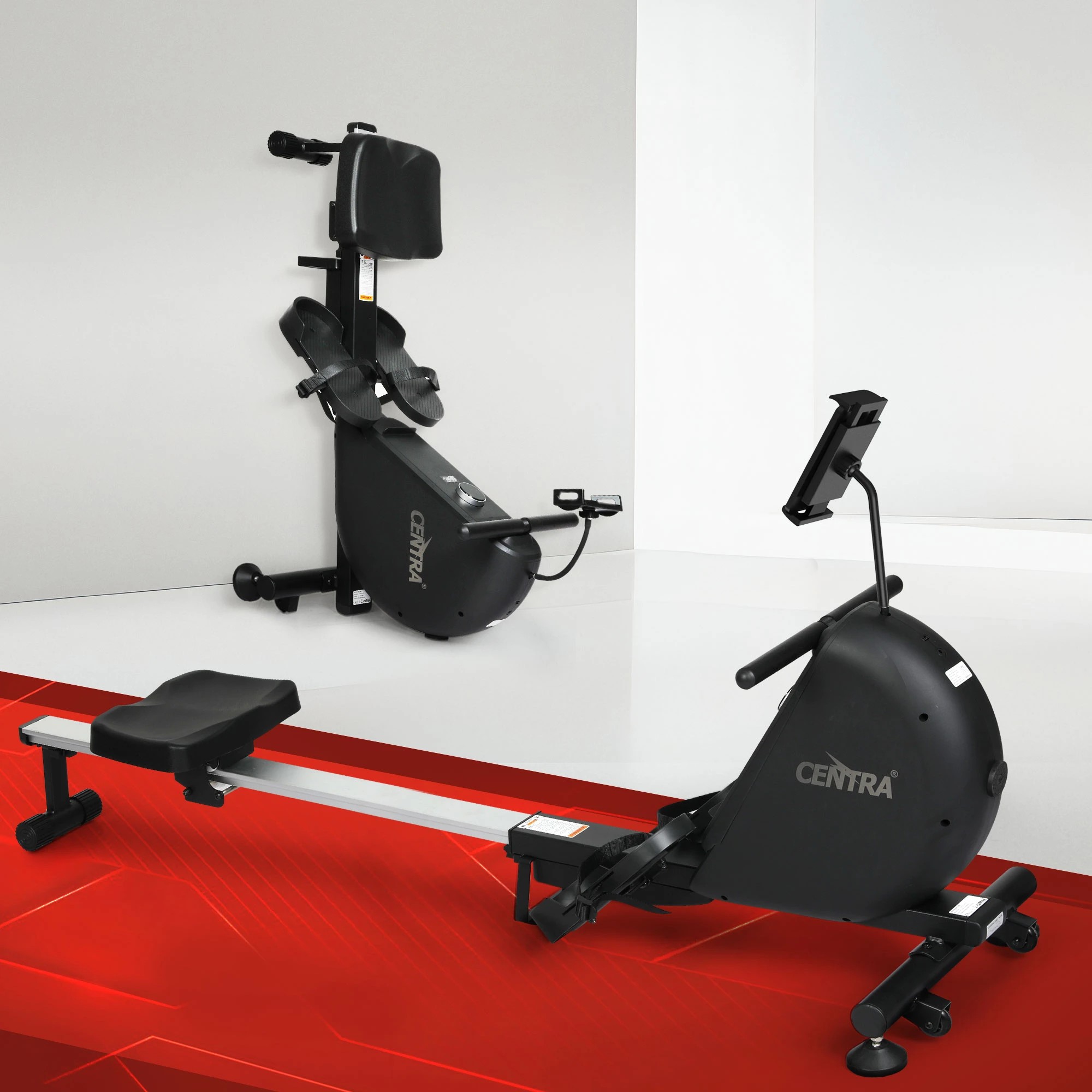 7 Centra Magnetic Rowing Machine Electric Telescopic Track Face Control Resistant, 7 of 9