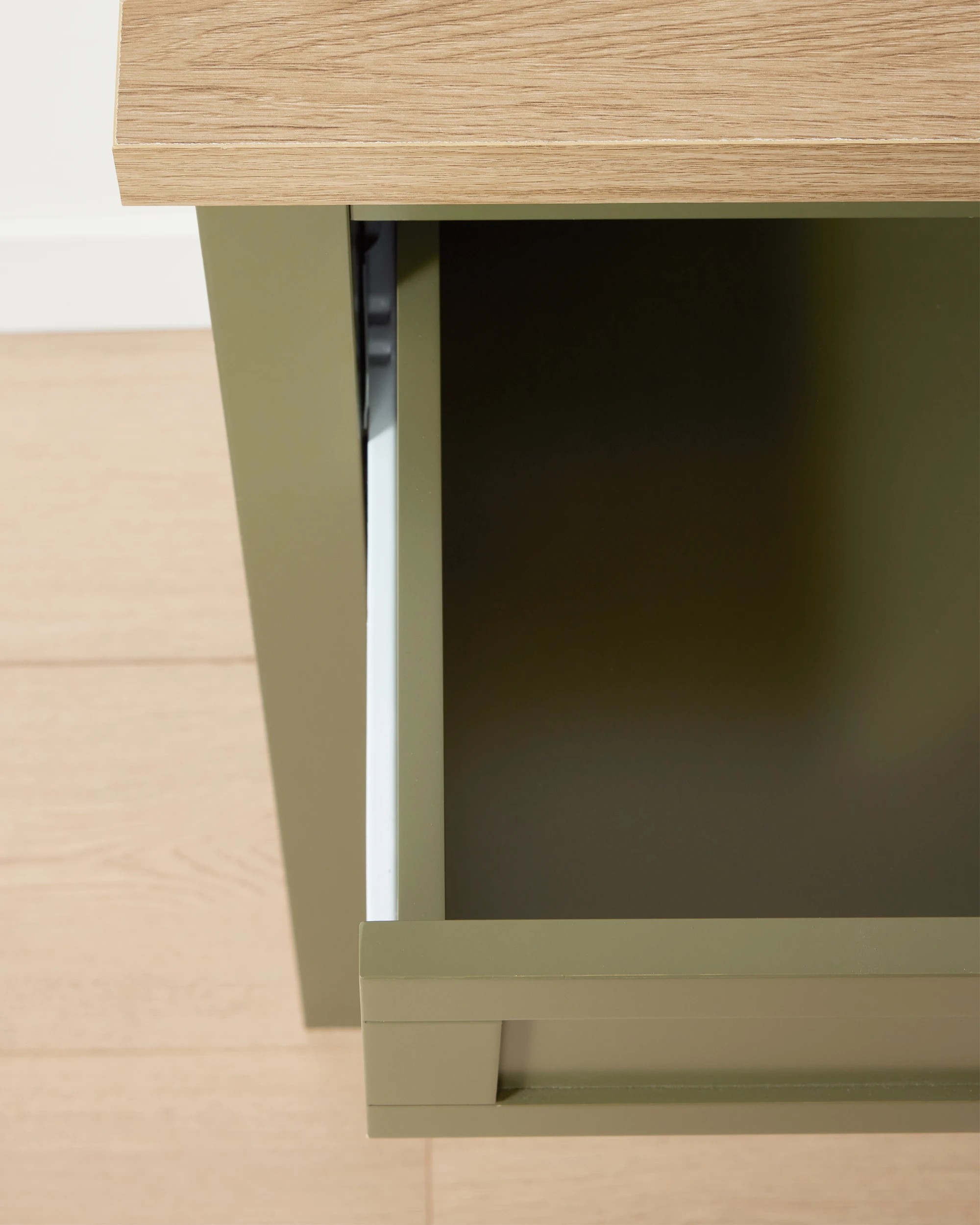 6 Oliver 2 Door Cabinet with Drawer, 6 of 9