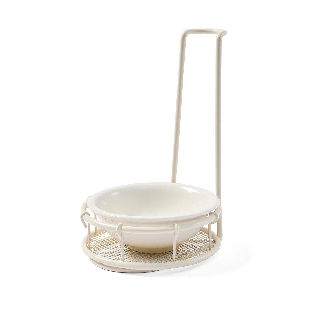 3 Off White Upright Spoon Rest, 3 of 8
