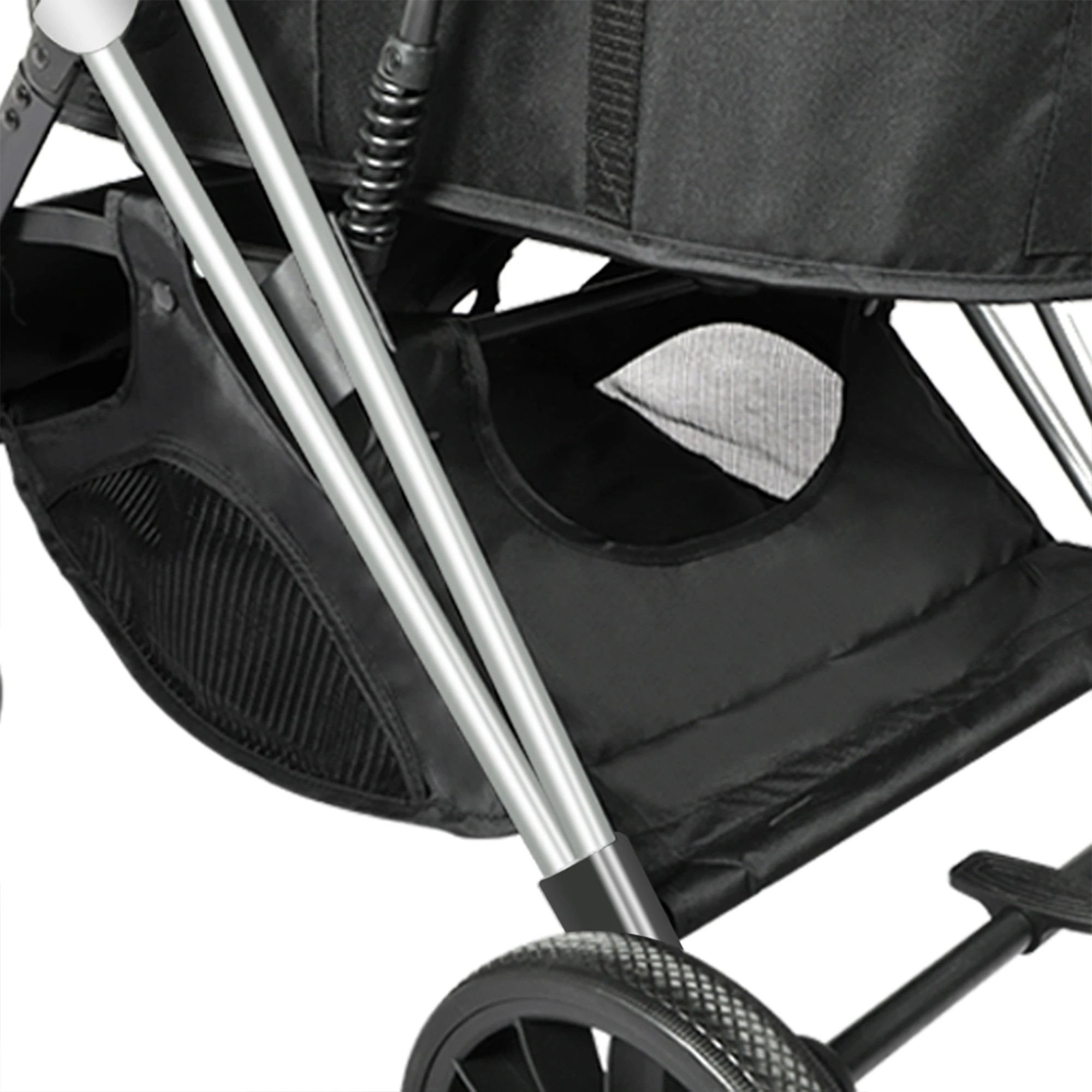 6 Pawz Pet Stroller 3In1 For Large Dogs 50Kg Capacity In Coulor - Grey, 6 of 8