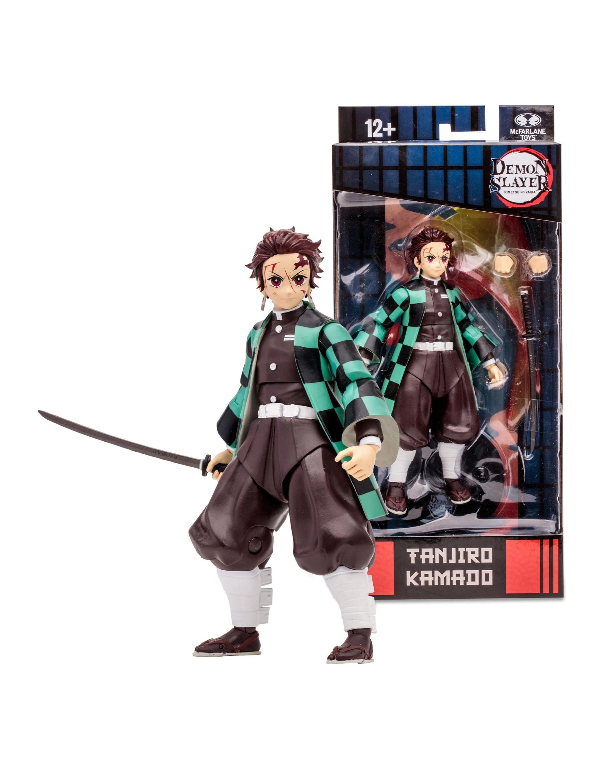1 Demon Slayer Tanjiro Kamado - Rui Battle Variant -  7 inch Figure, 1 of 10