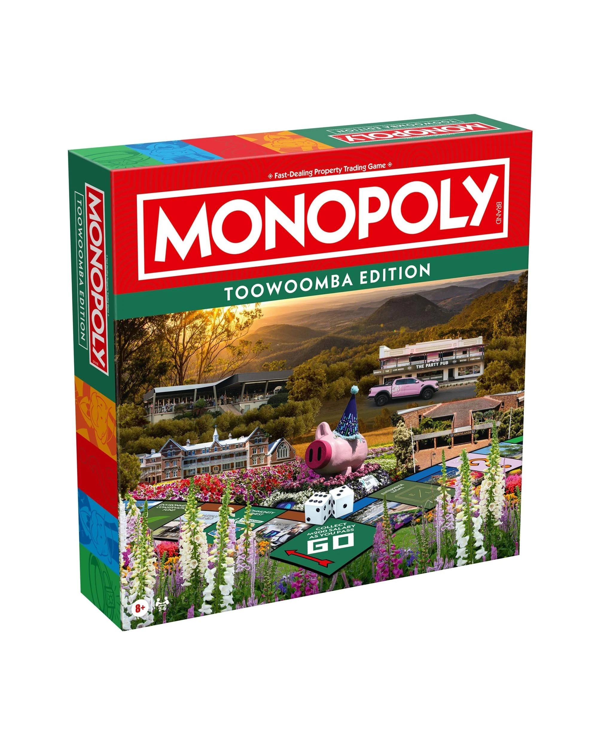 1 Monopoly Toowoomba Edition Board Game, 1 of 9