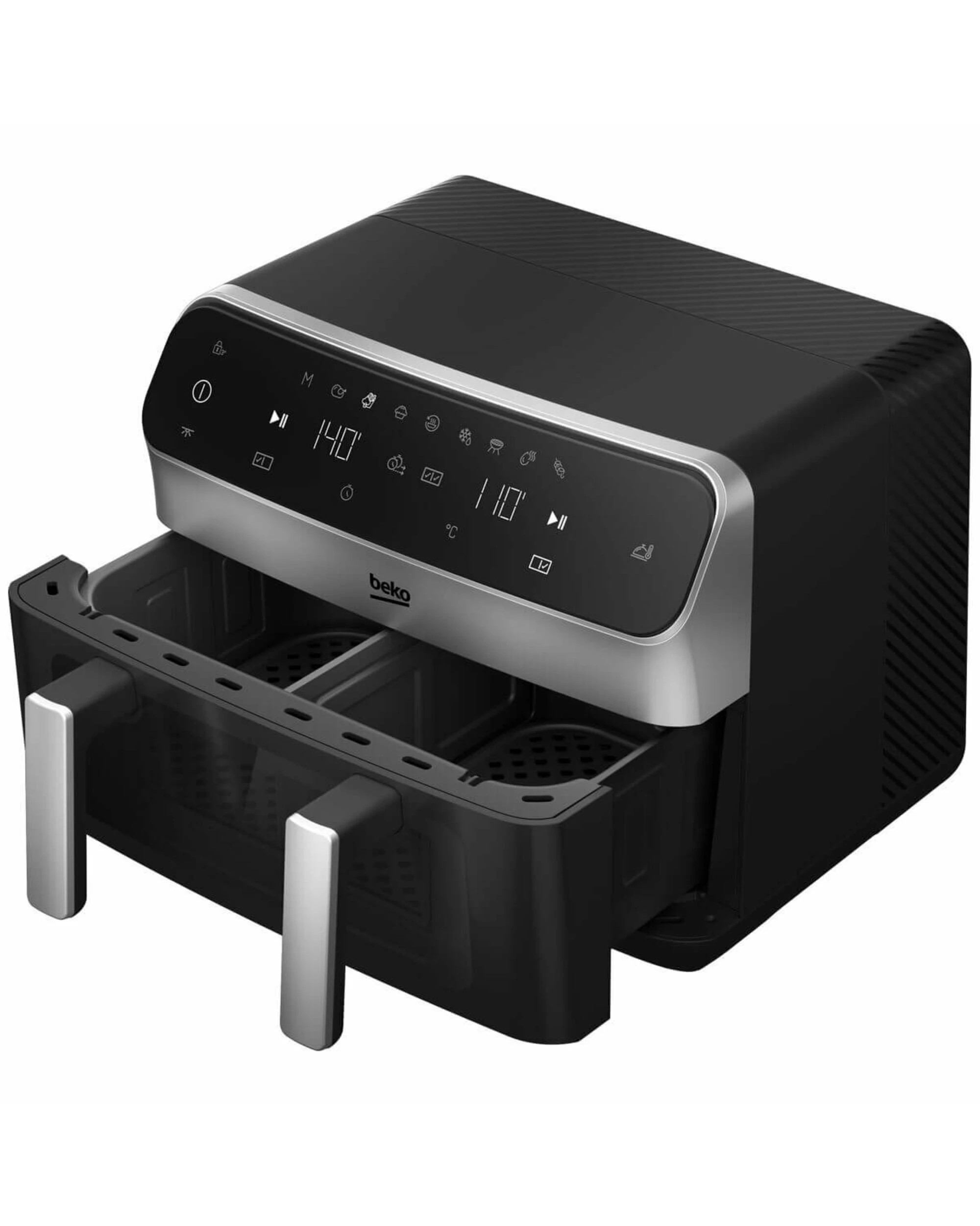 3 Beko 9.5L Dual Airfryer, 3 of 5