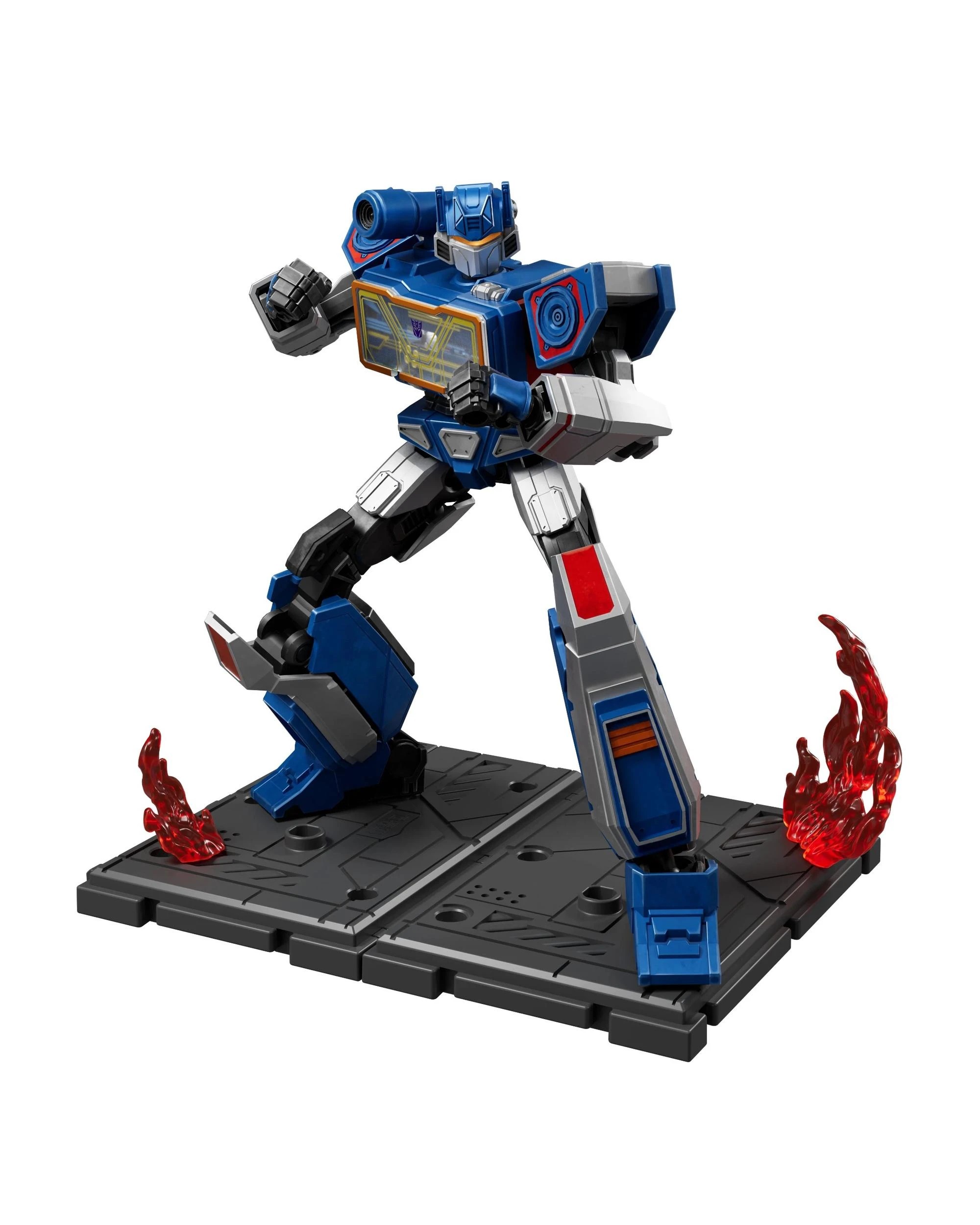 8 Blokees Transformers Classic Class 17 Soundwave Model Kit, 8 of 8