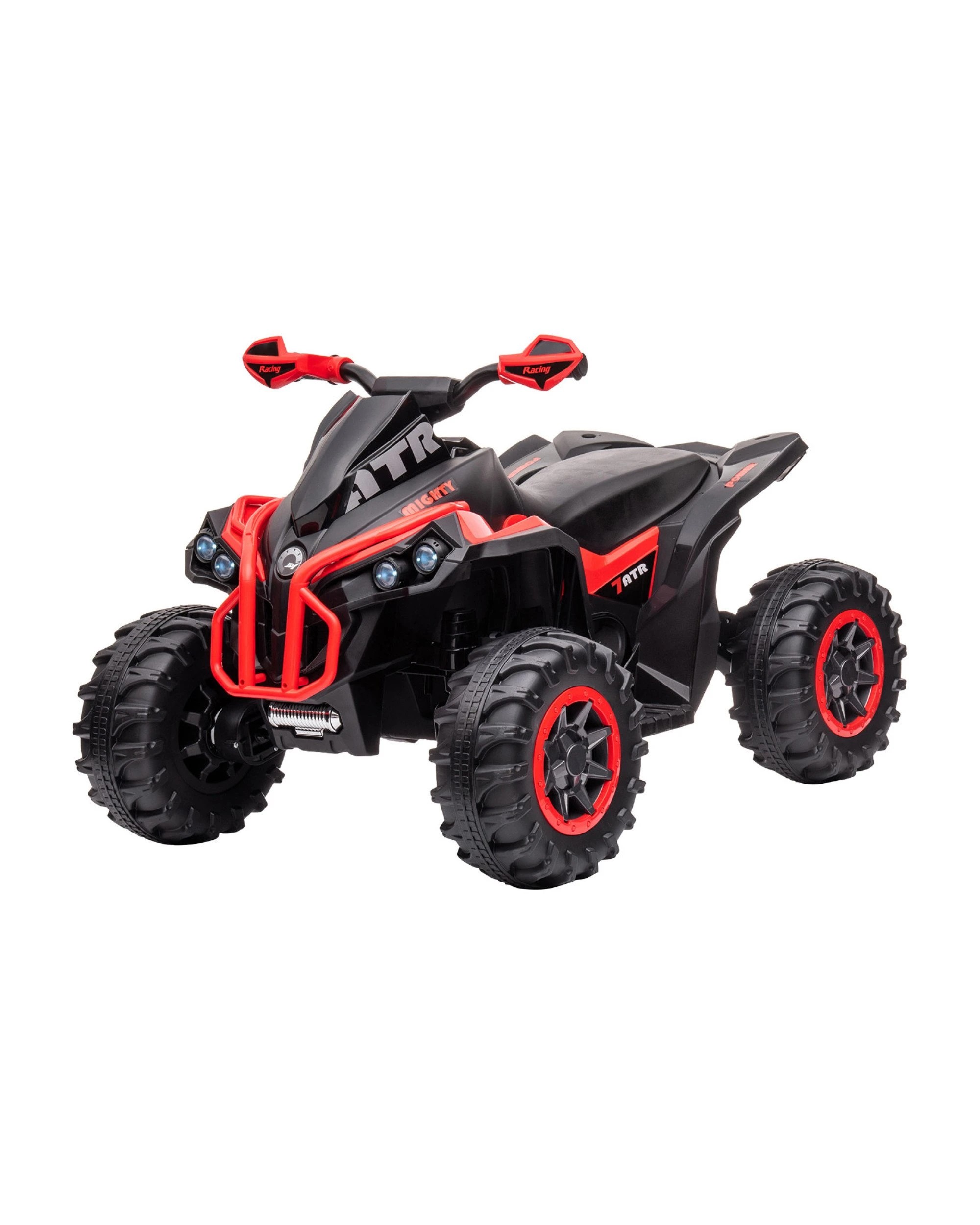 1 Kahuna Gts99 Kids Electric Ride On Quad Bike Toy Atv 50w - Red, 1 of 10