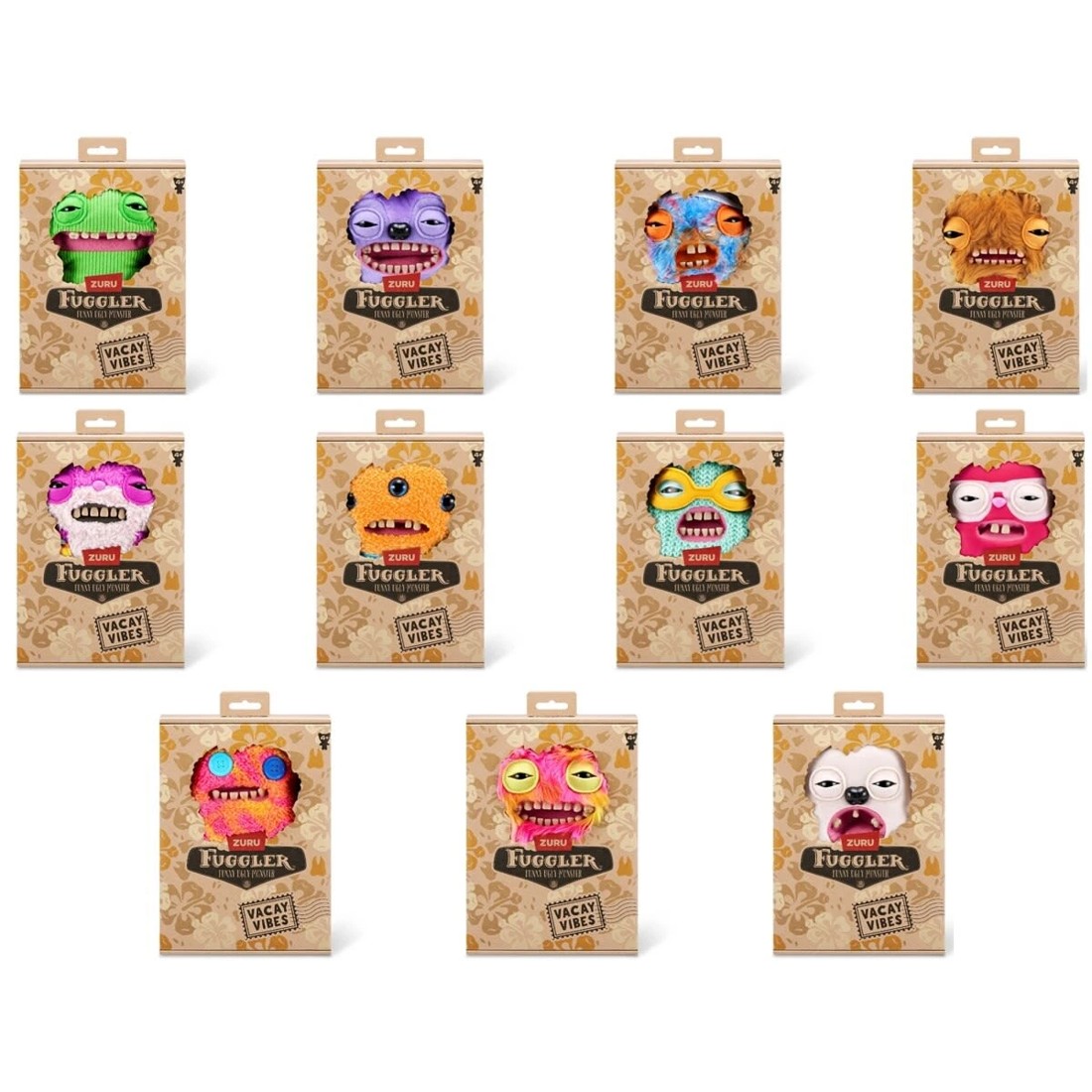1 Zuru Fuggler Funny Ugly Monster: Vacay Vibes - Assorted, 1 of 2