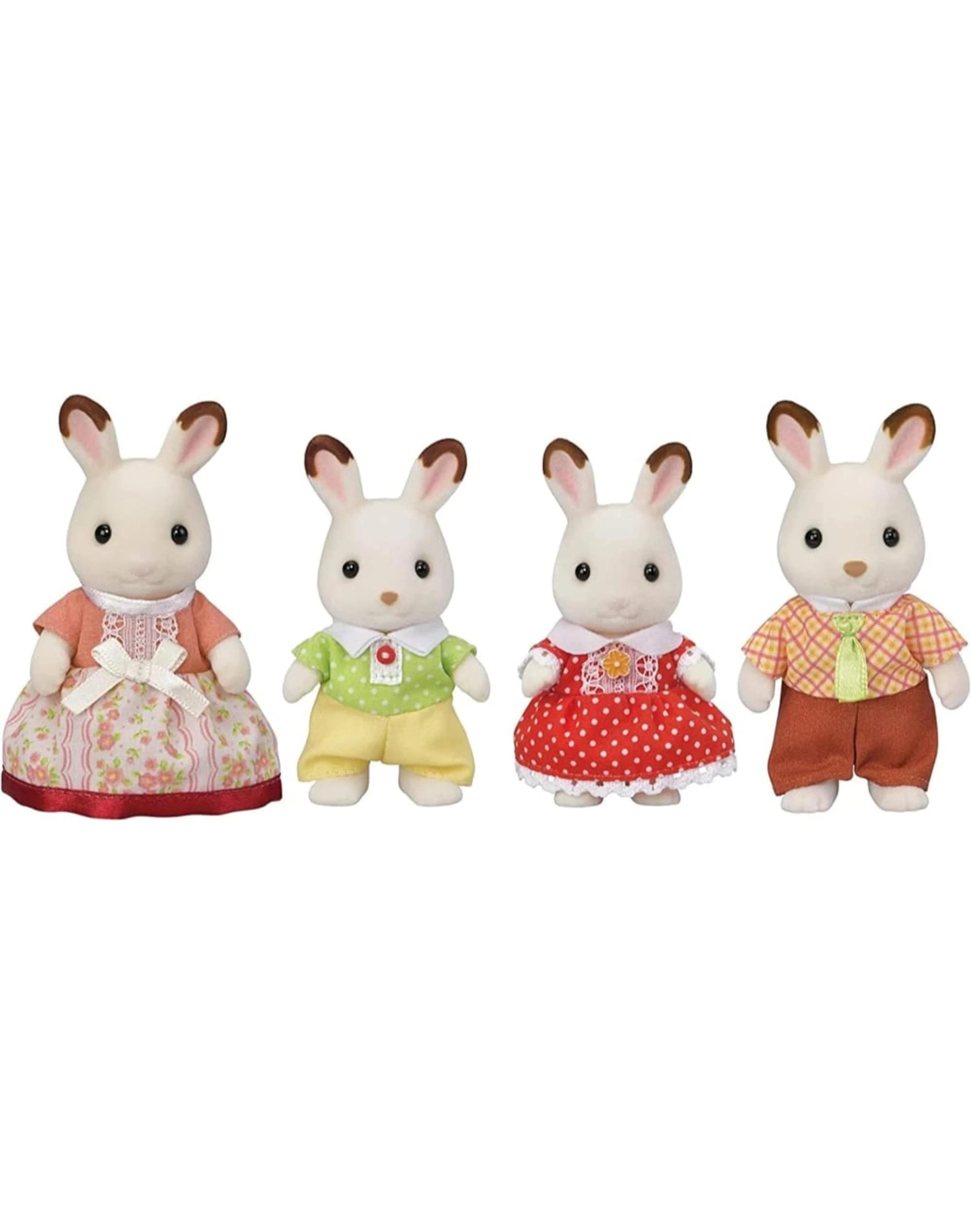 2 Sylvanian Families Chocolate Rabbit Family - 5655, 2 of 2