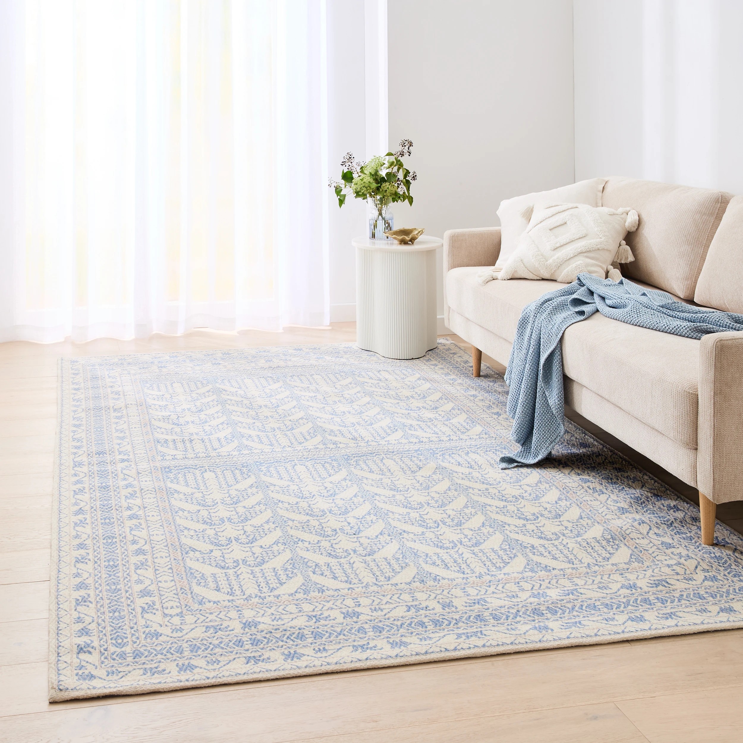 1 Emi Wool Blend Rug - Extra Large - 270cm x 180cm, 1 of 7