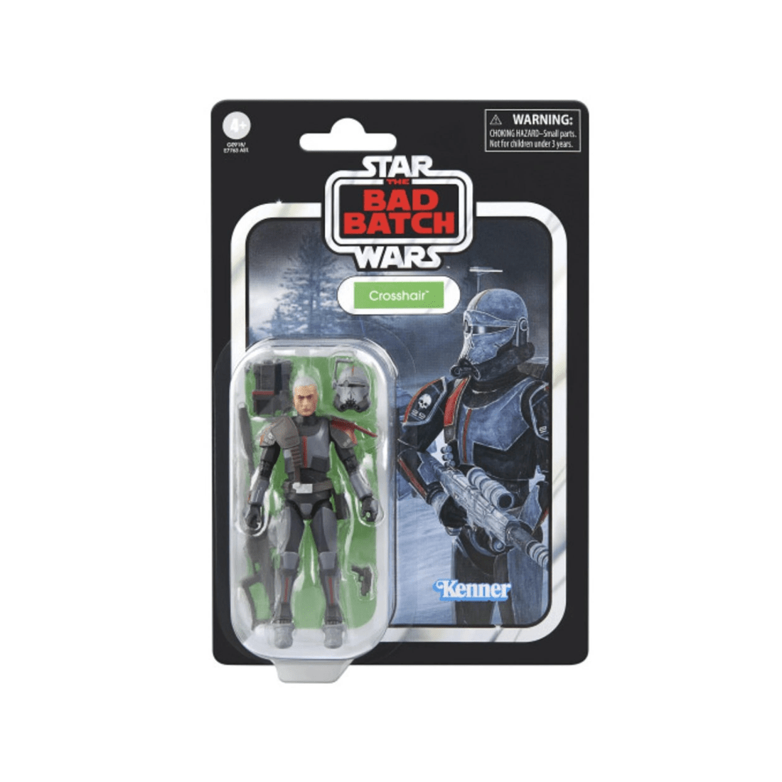 1 Hasbro Star Wars The Vintage Collection: The Bad Batch Crosshair Action Figure, 1 of 7