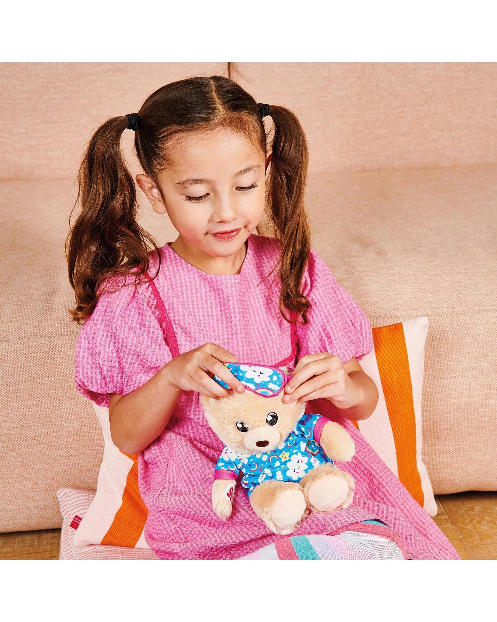 3 Casdon Build-A-Bear Workshop Nighttime Onesie Clothing Accessory Pack - Blue, 3 of 5