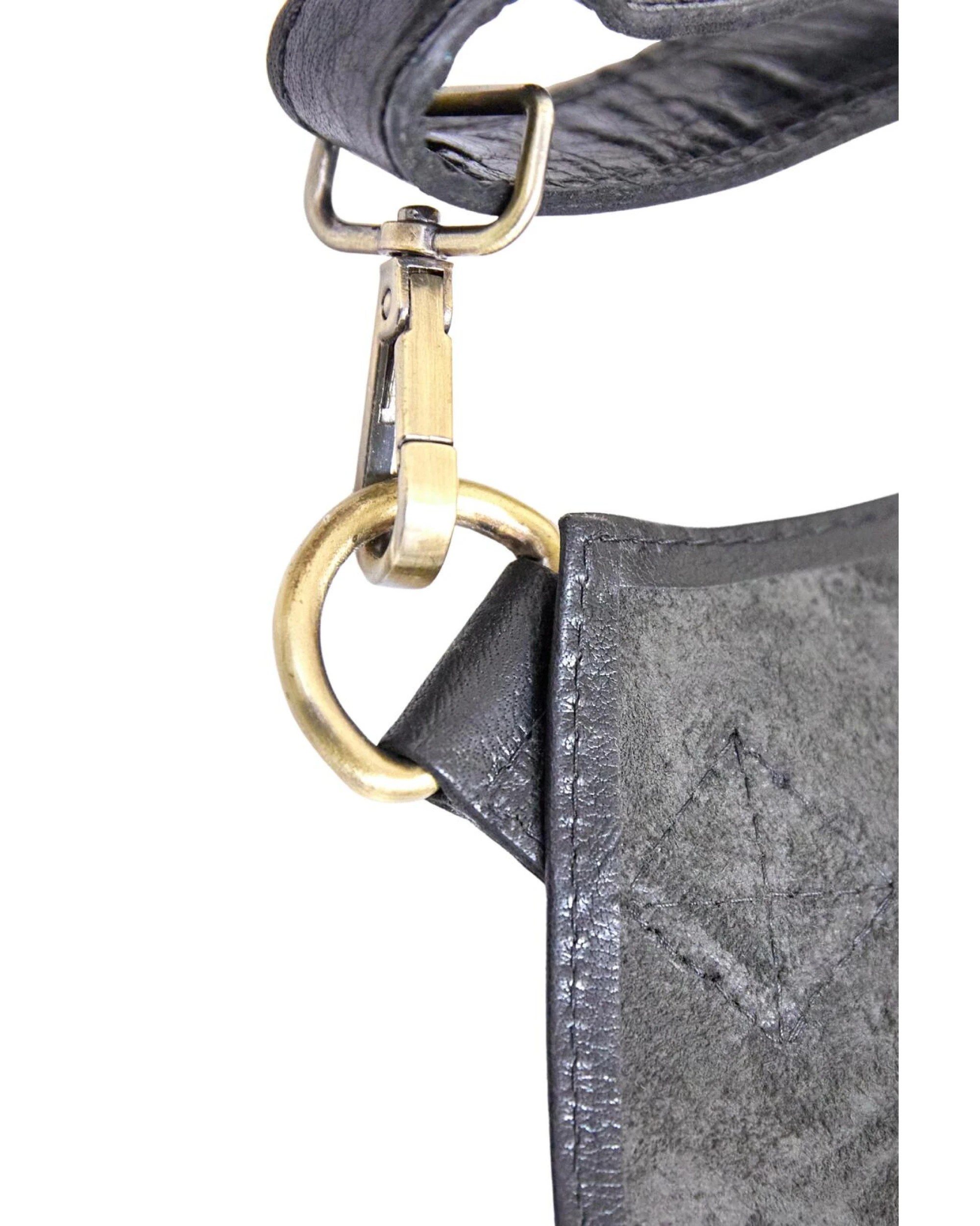 8 Pierre Cardin Professional Leather Apron Butcher Woodwork Hairdressing Barber Chef - Black, 8 of 10