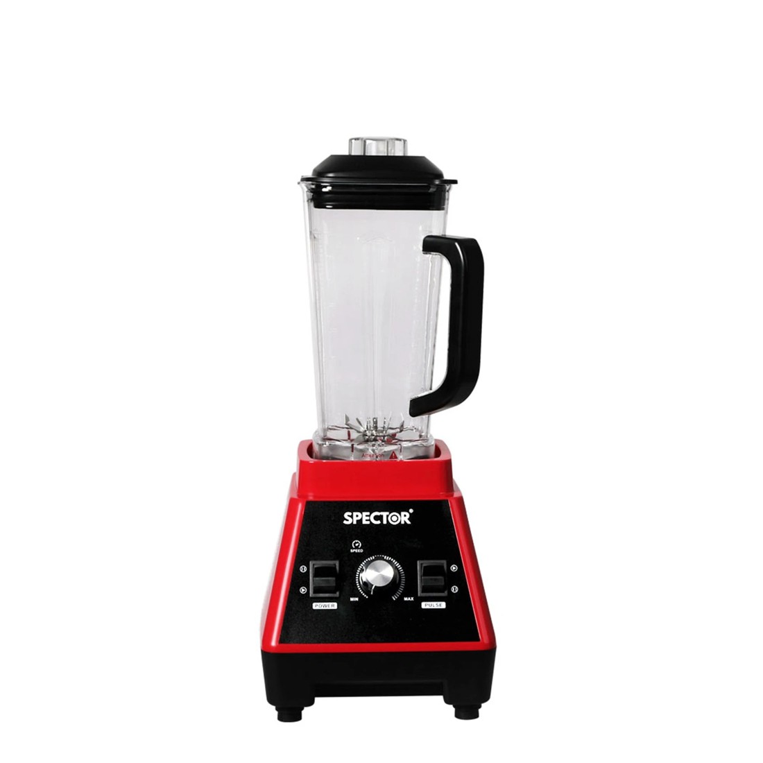 1 Spector 2l Commercial Blender - Red, 1 of 3