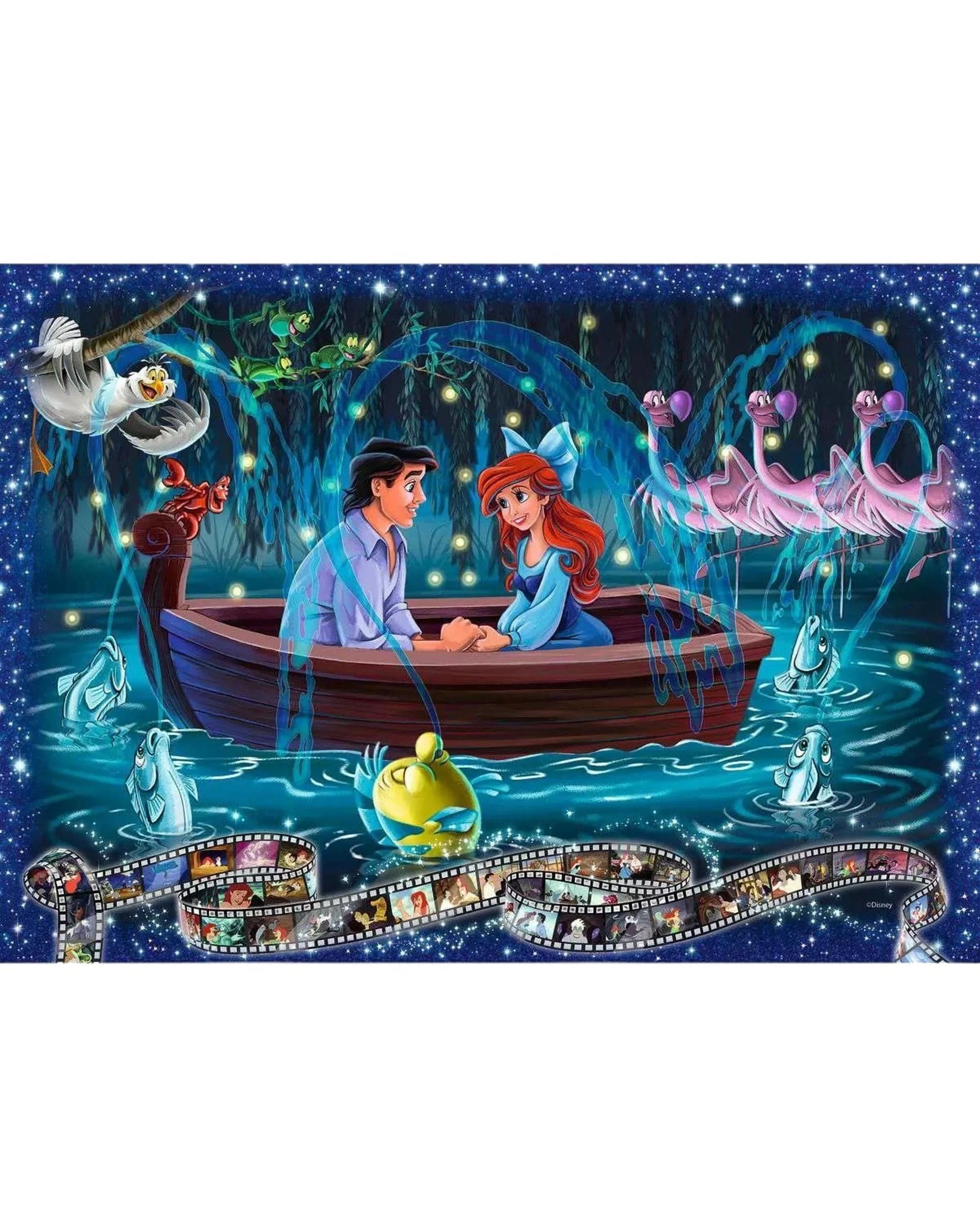 2 Ravensburger Disney Moments Little Mermaid 1989 1000 Piece Puzzle, 2 of 5