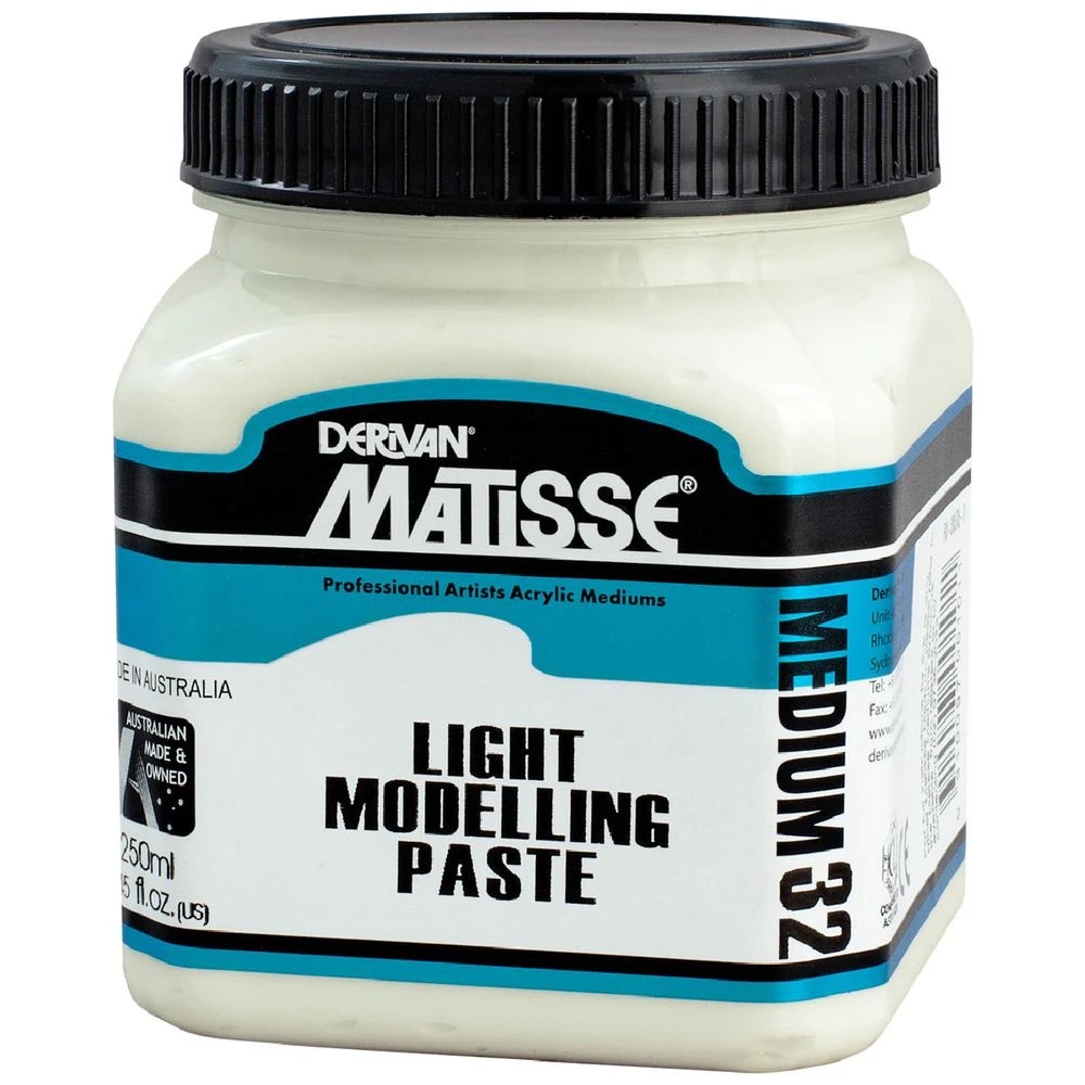 1 Derivan Matisse MM32 Light Modelling Paste 250mL, 1 of 2