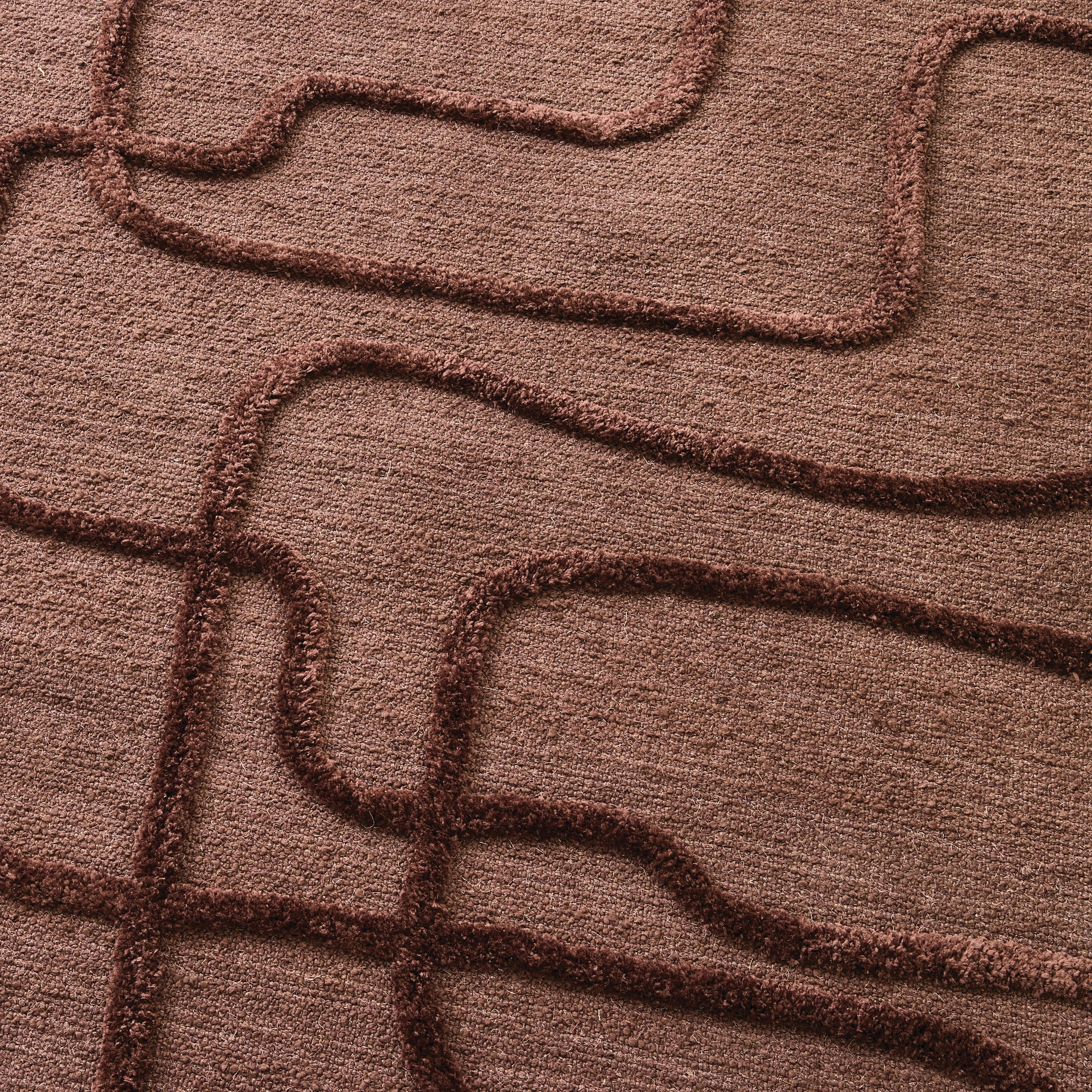 4 Leslie Loop Wool Blend Rug - Extra Large - 270cm x 180cm, 4 of 5